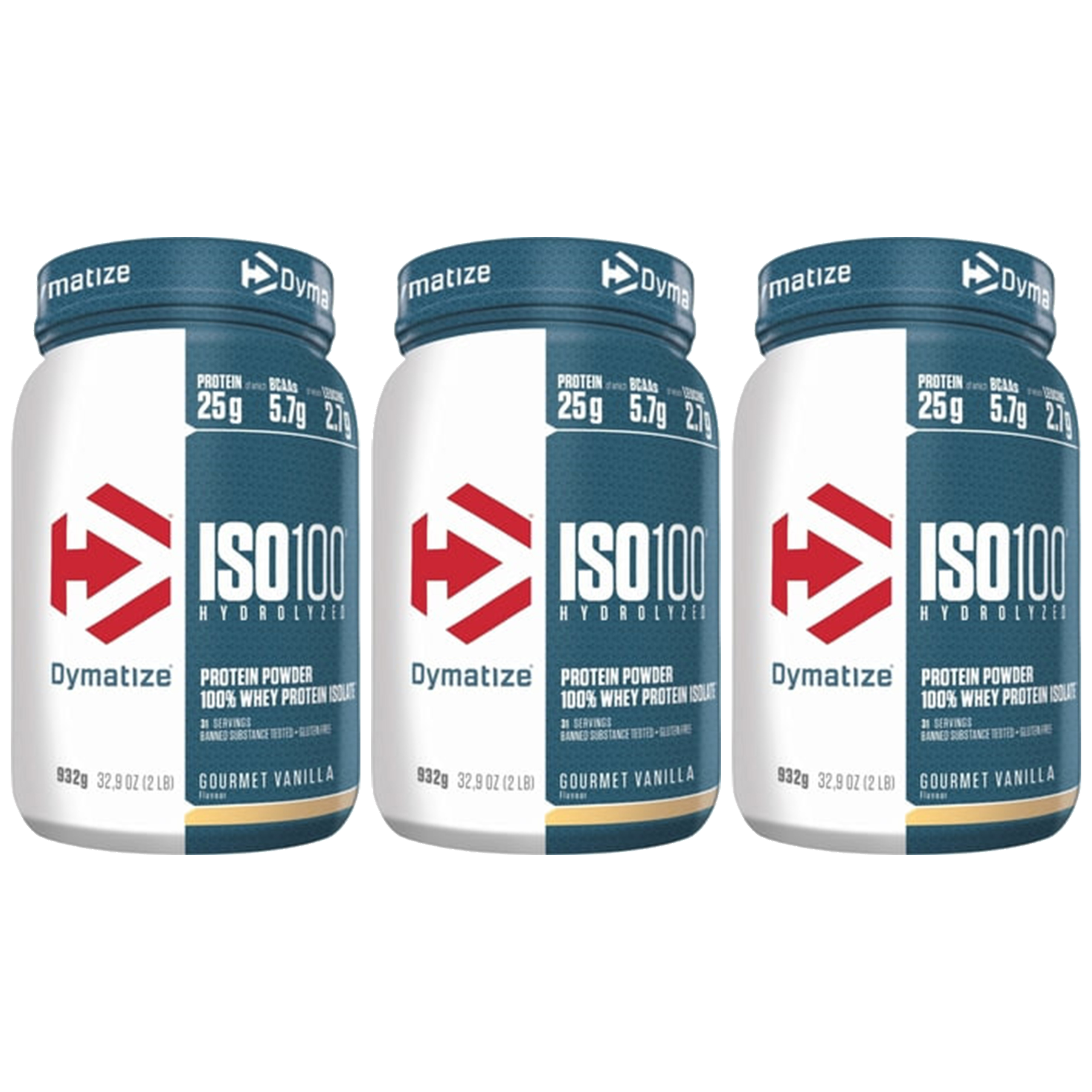 DYMATIZE Iso 100 - 3x 932g