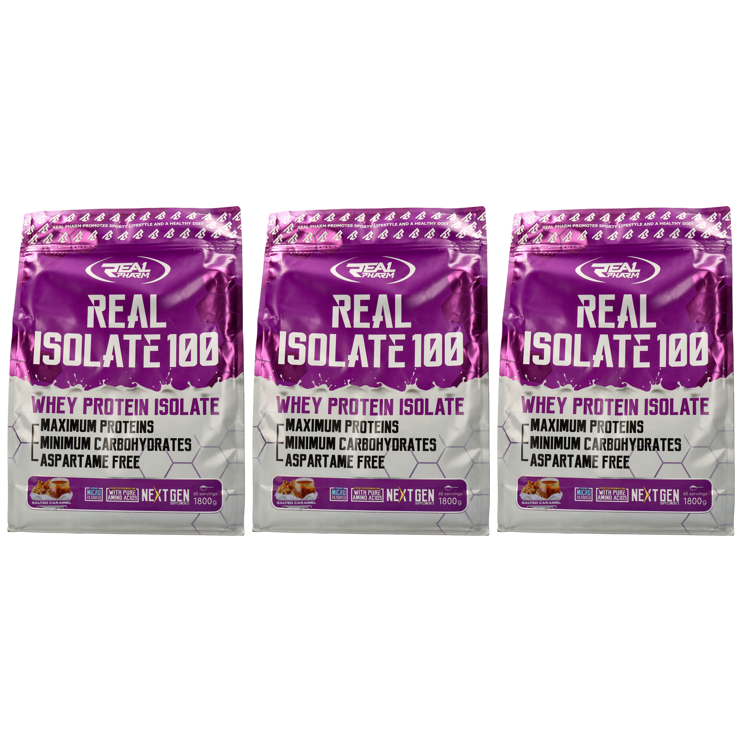 REAL PHARM Real Isolate - 3x 1800g