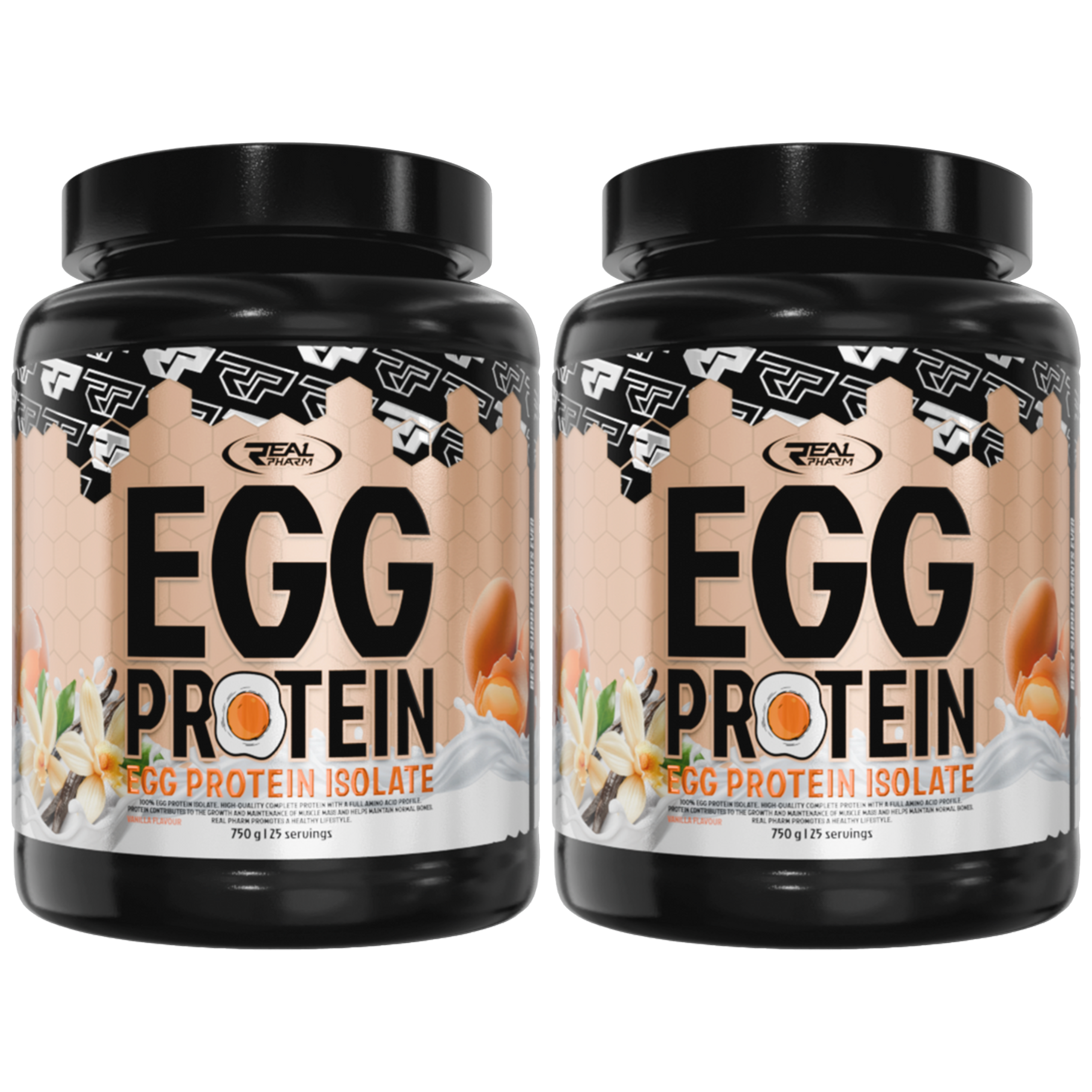REAL PHARM - Egg Protein Isolate - 2x 750g