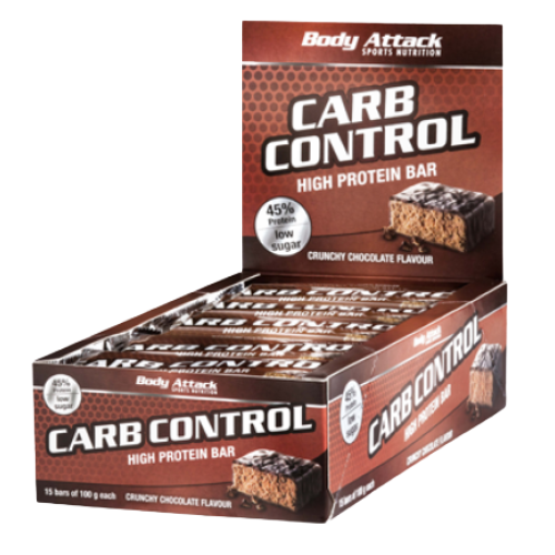BODY ATTACK - Baton Carb Control - 15x 2x 100g