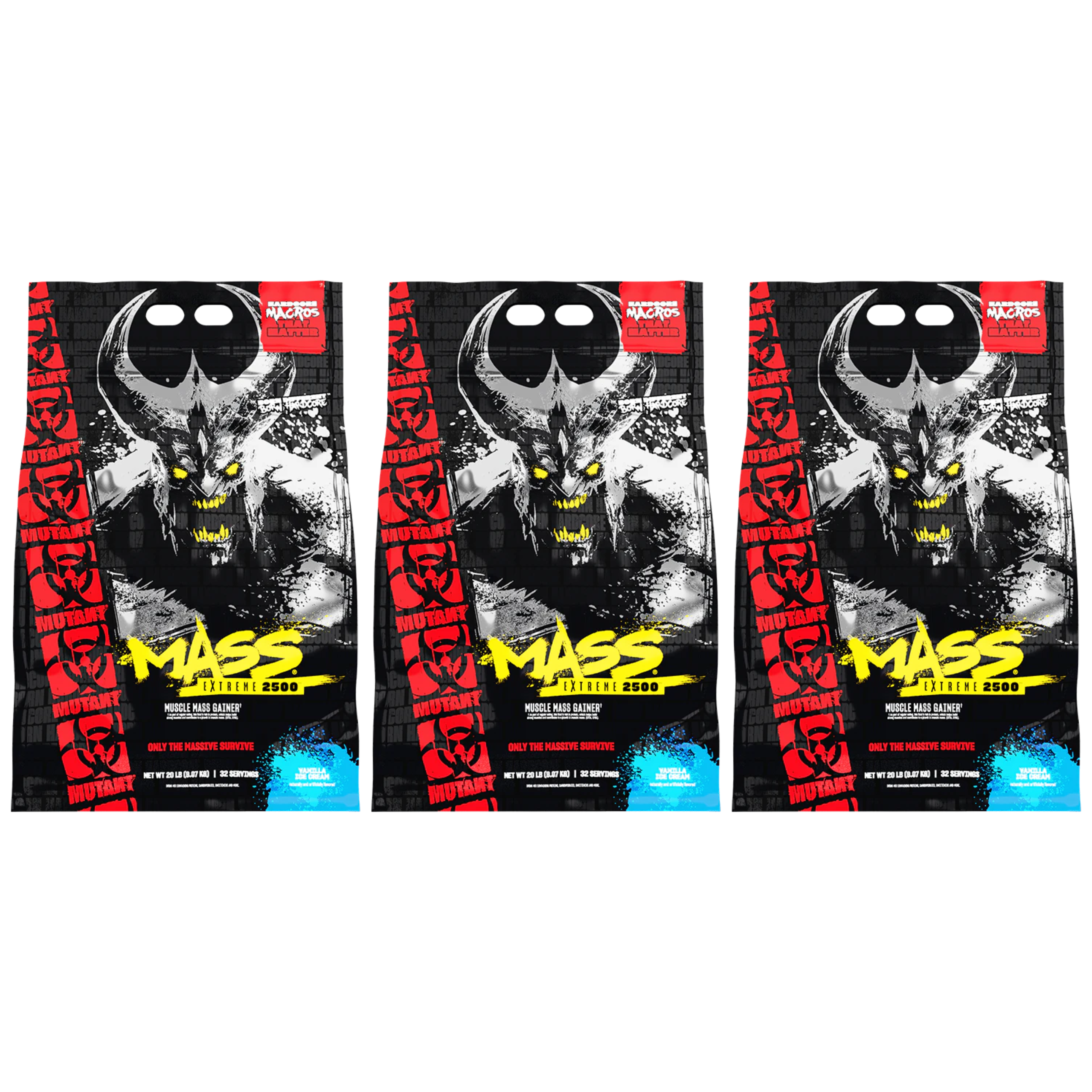 MUTANT Mutant Mass XXXtreme - 3x 9070g