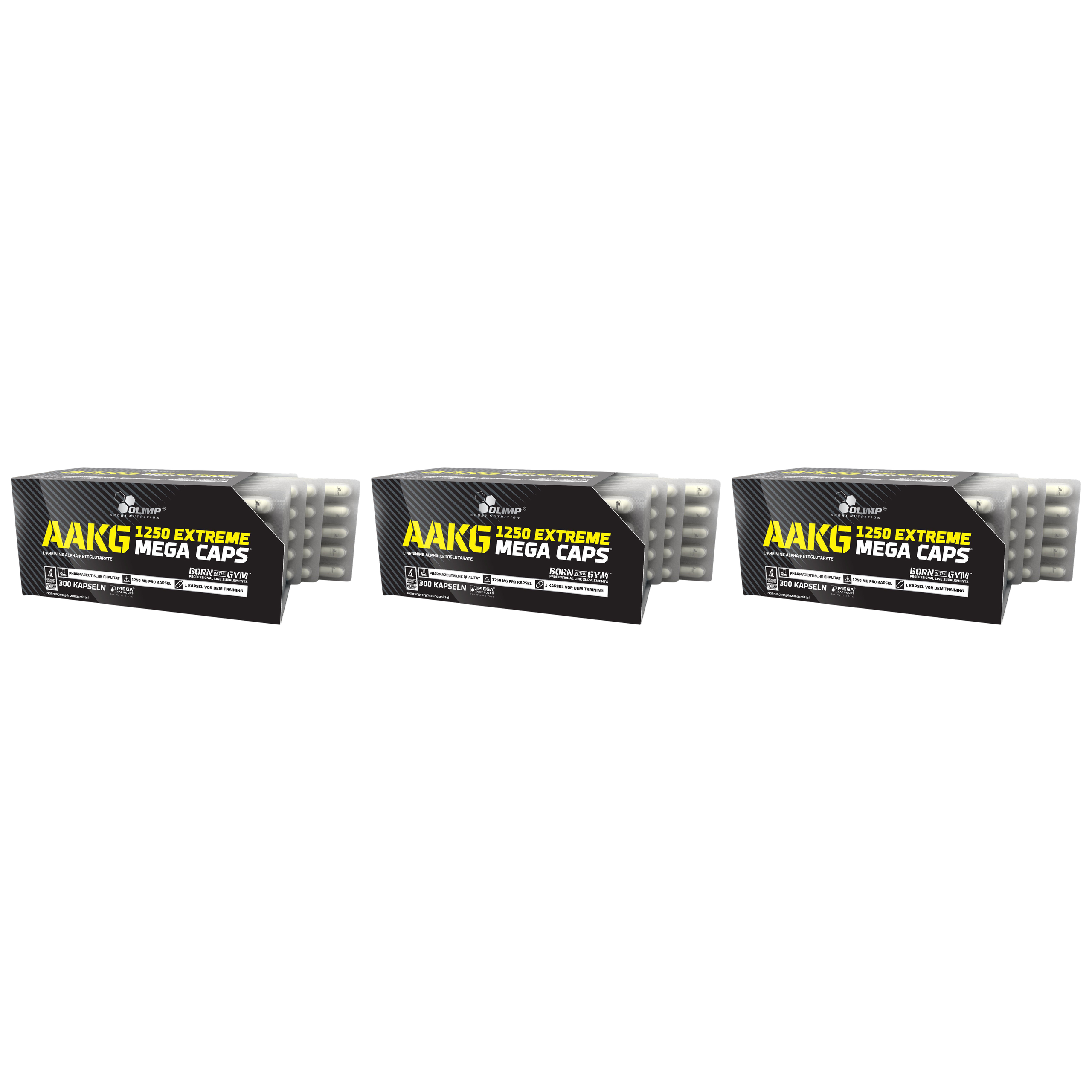 OLIMP AAKG 1250 Extreme Mega Caps - 3x 10x 30caps