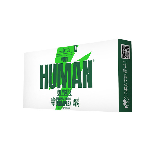 HIRO.LAB Multi Human - 60 vcaps + Shaker Multi Human GRATIS!