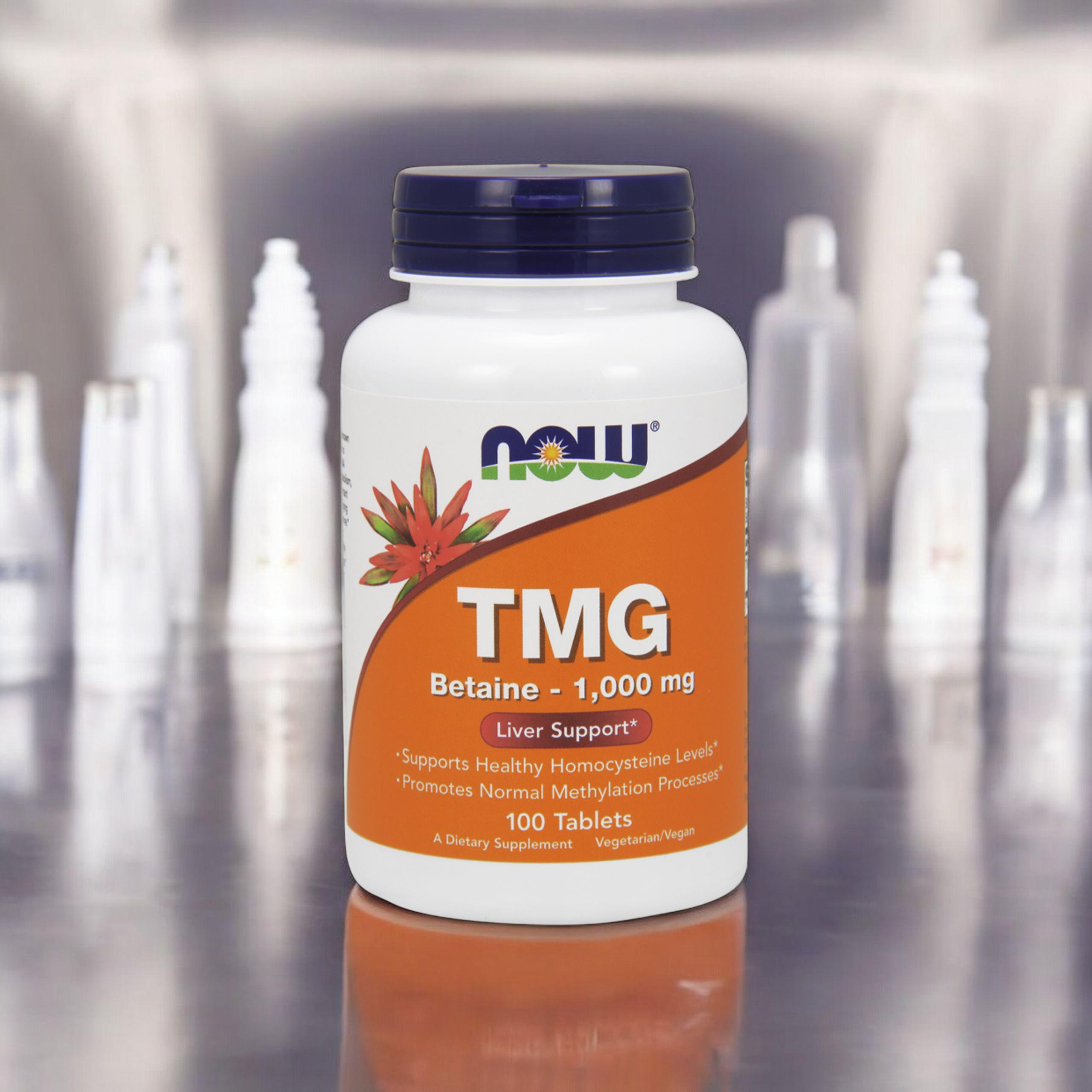 NOW TMG 1000mg - 3x 100tabs.