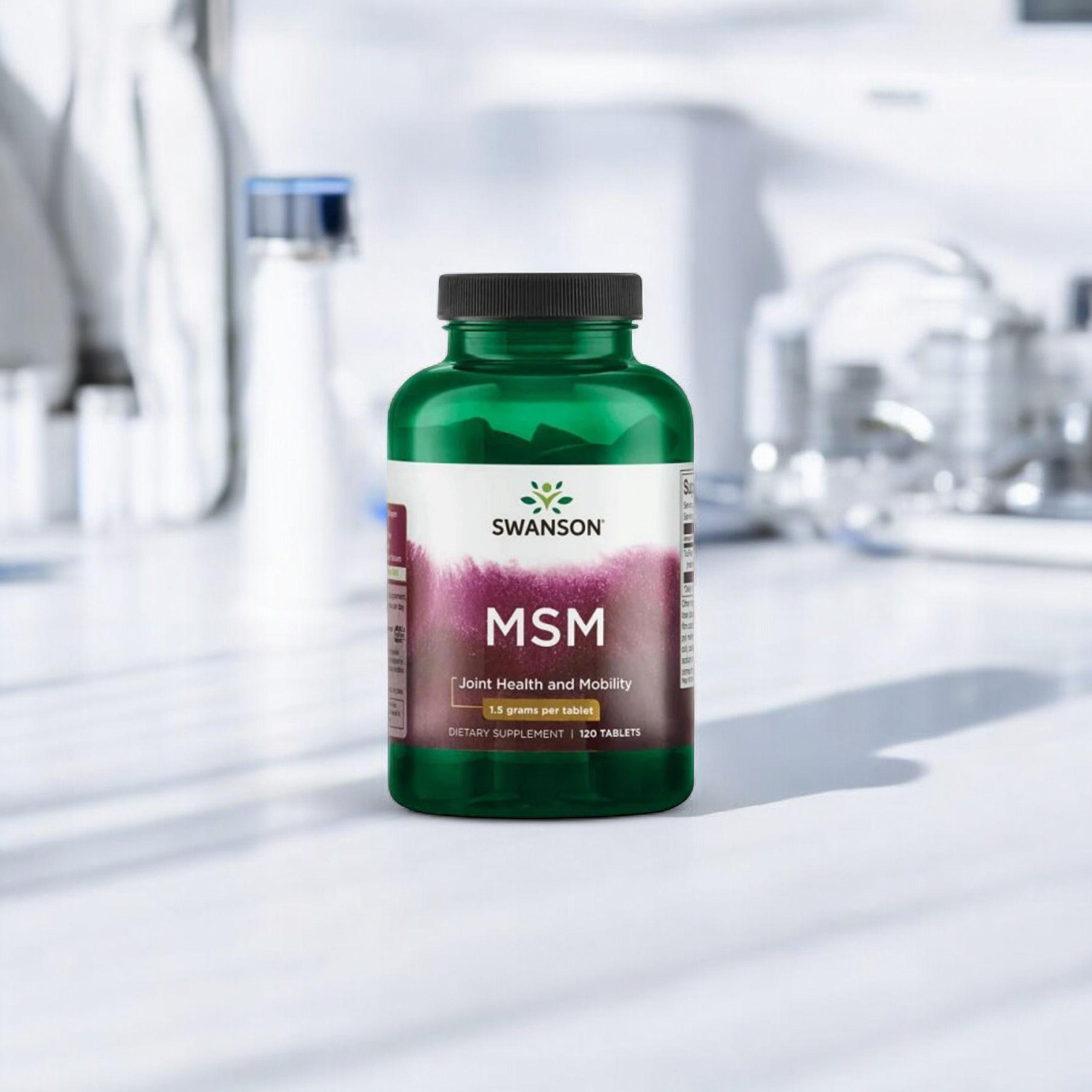 SWANSON MSM 1500mg - 2x 120tabs