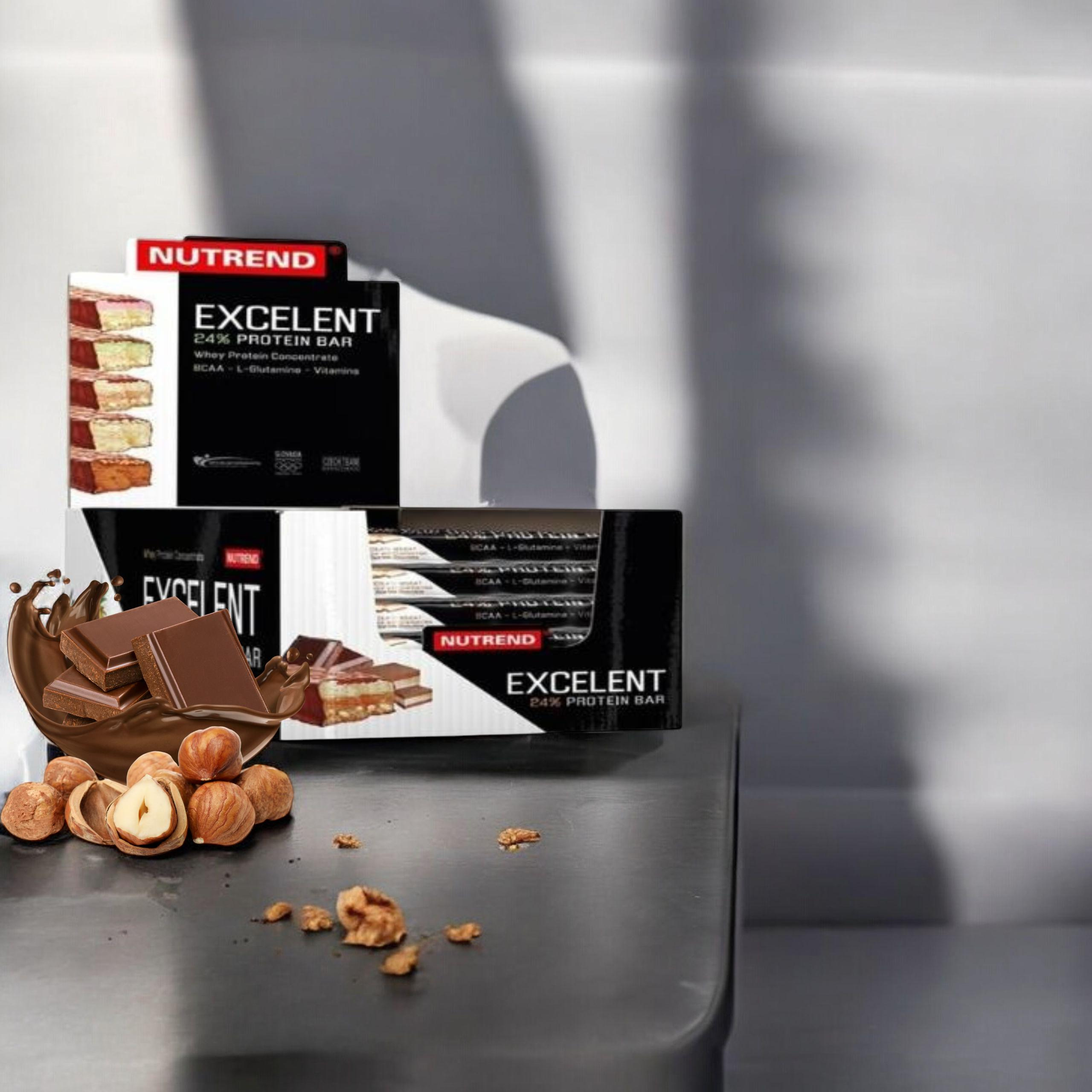 NUTREND - Excelent Protein Bar - 18x 2x 85g