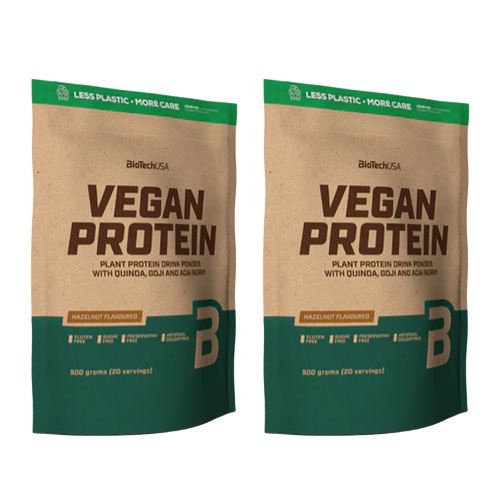 BioTech USA Vegan Protein - 2x 500g