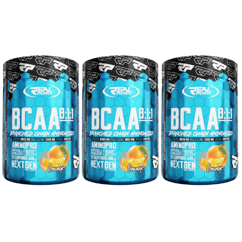 REAL PHARM BCAA 8:1:1 - 3x 400g