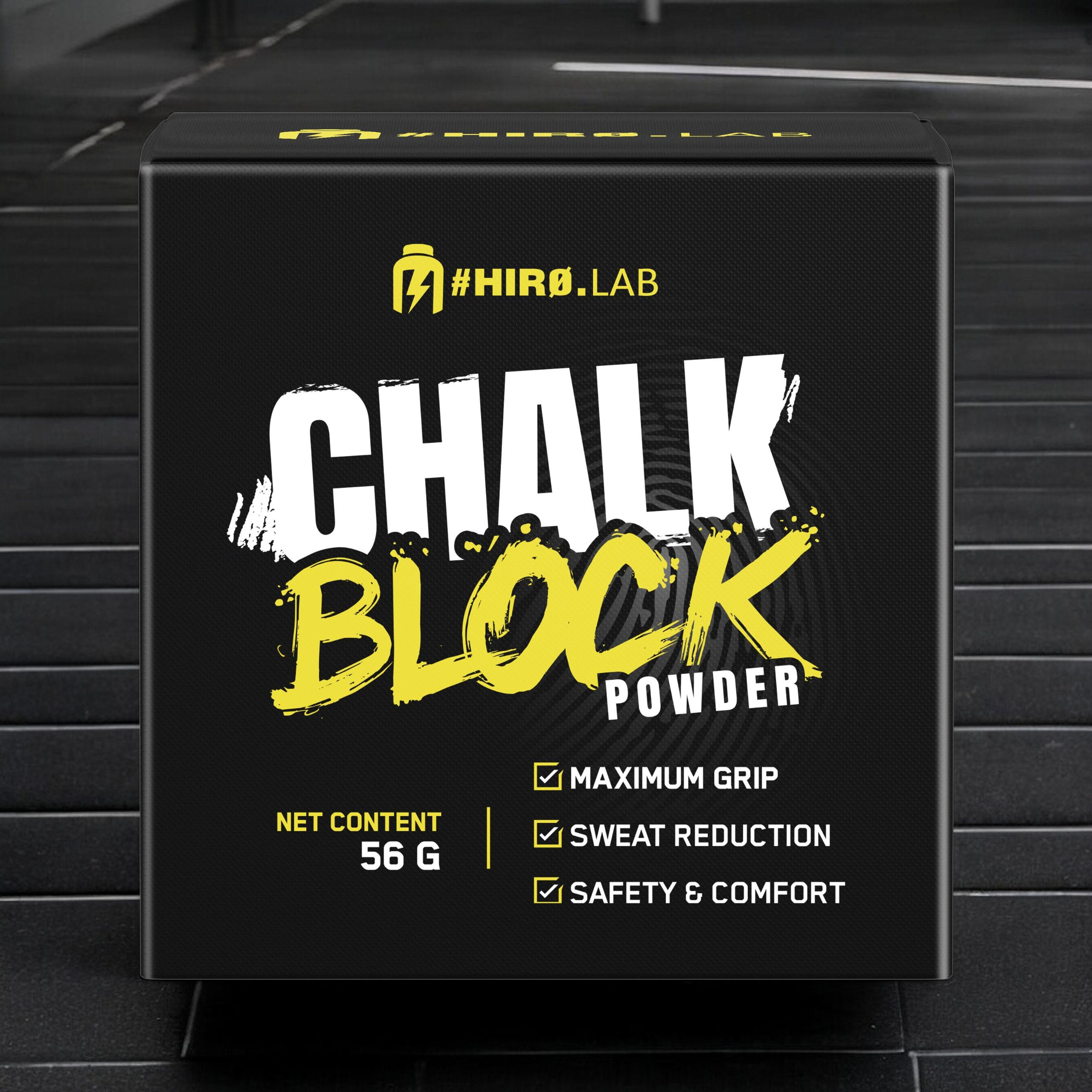 Hiro.Lab Chalk Block Powder - 56g - Magnezja w kostce