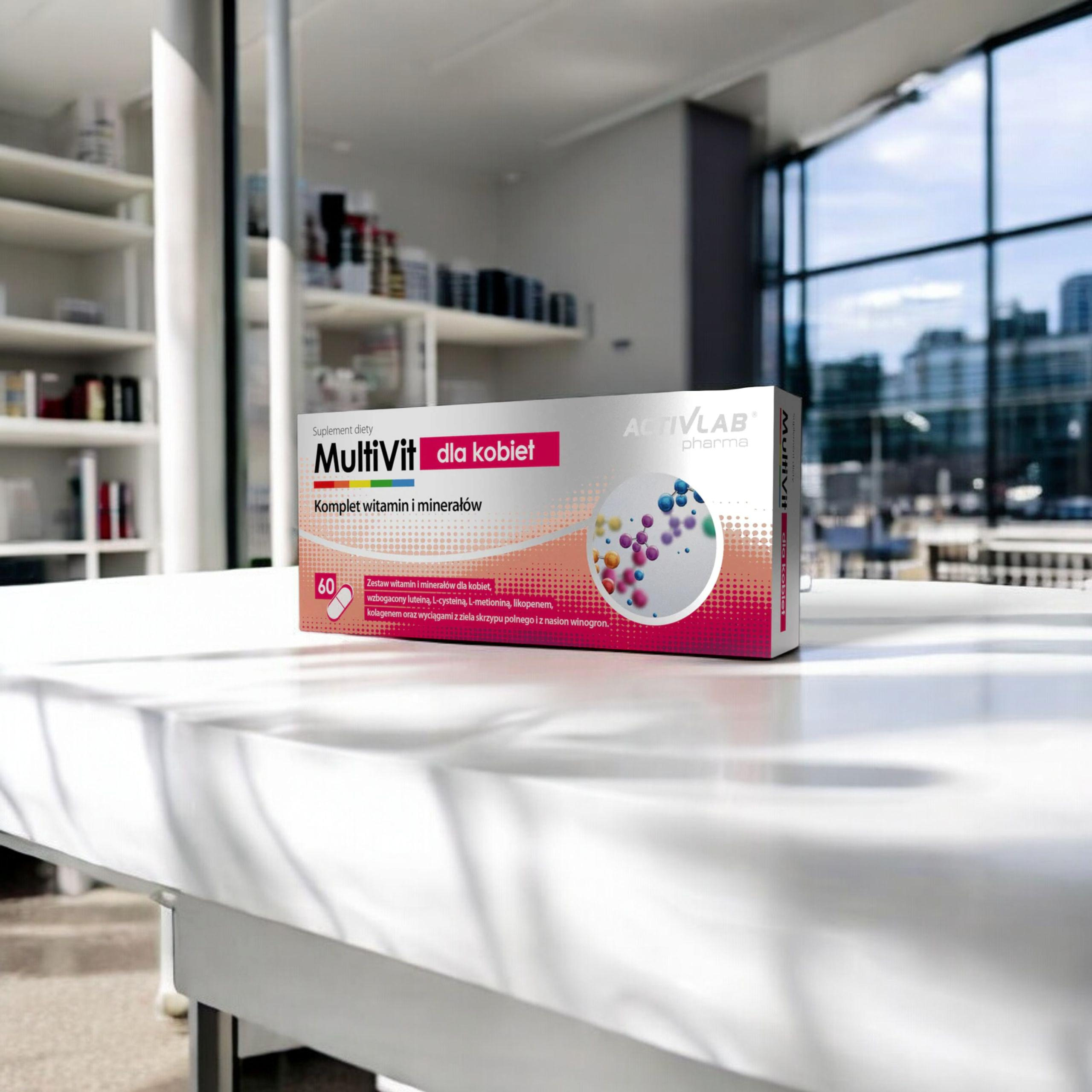 ACTIVLAB PHARMA MultiVit dla Kobiet - 2x 60kaps.