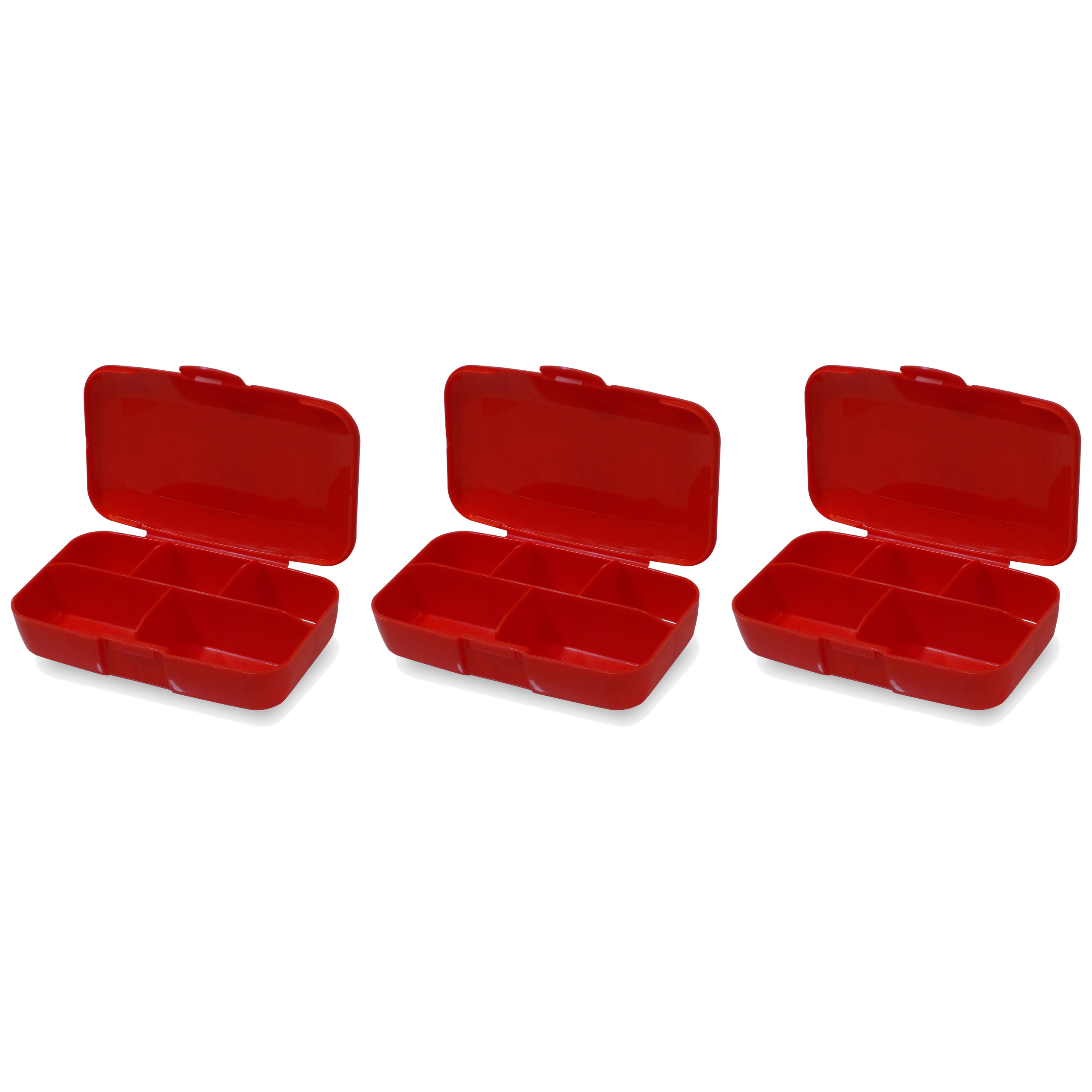 BUCHSTEINER Pudełko na Suplementy - Pill box - 3x 1szt