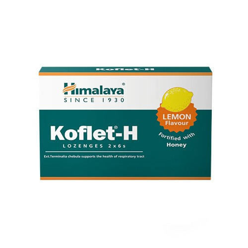 HIMALAYA Koflet-H - 12lozenges - Pastylki do ssania