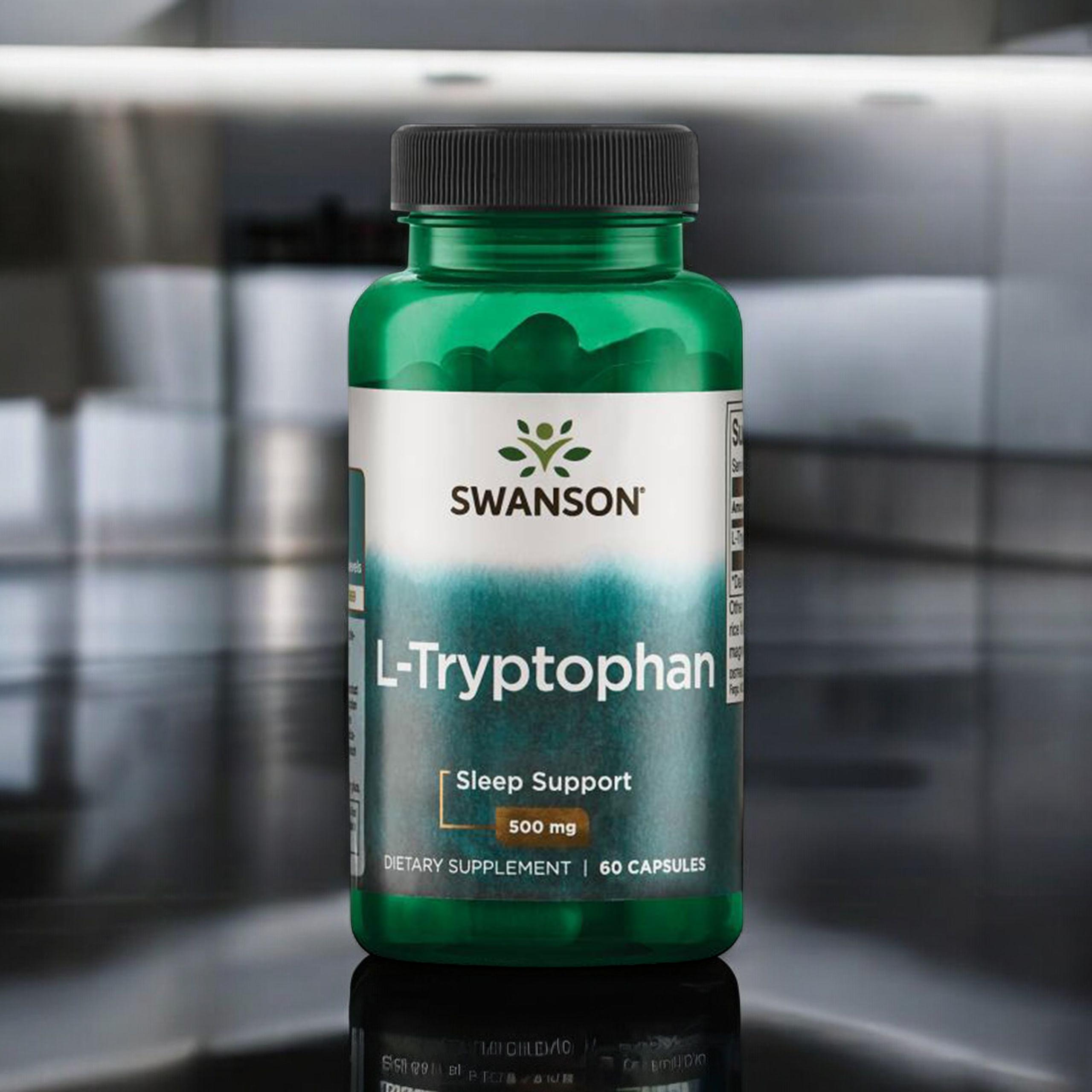 SWANSON L-Tryptophan 500mg - 3x 60caps