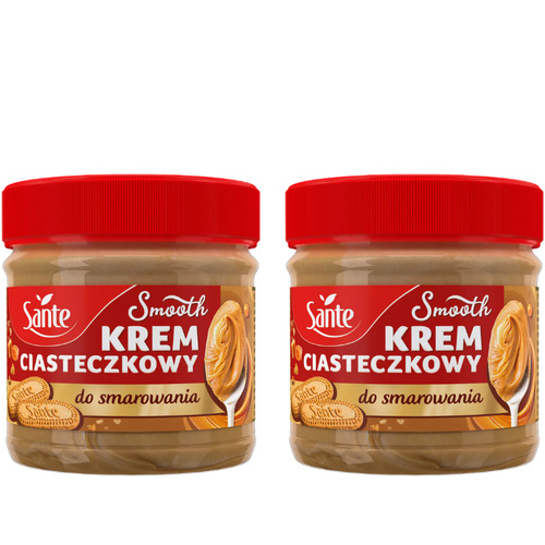 SANTE - Smooth Krem Ciasteczkowy - 2x 180g