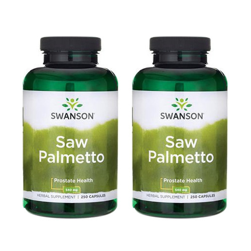 SWANSON Saw Palmetto 540mg - 2x 250caps