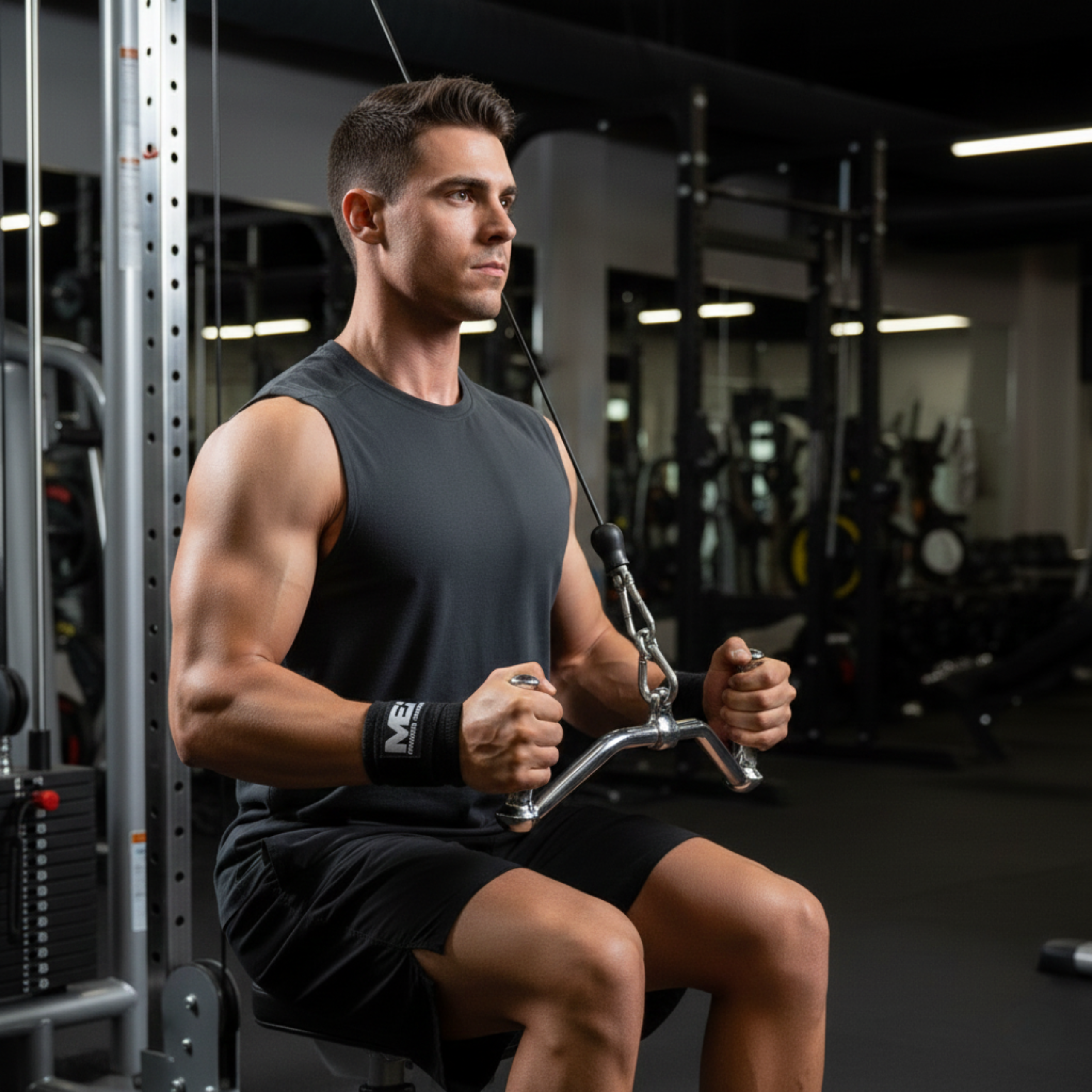 MEX NUTRITION - Smart Straps - Black- 56cm