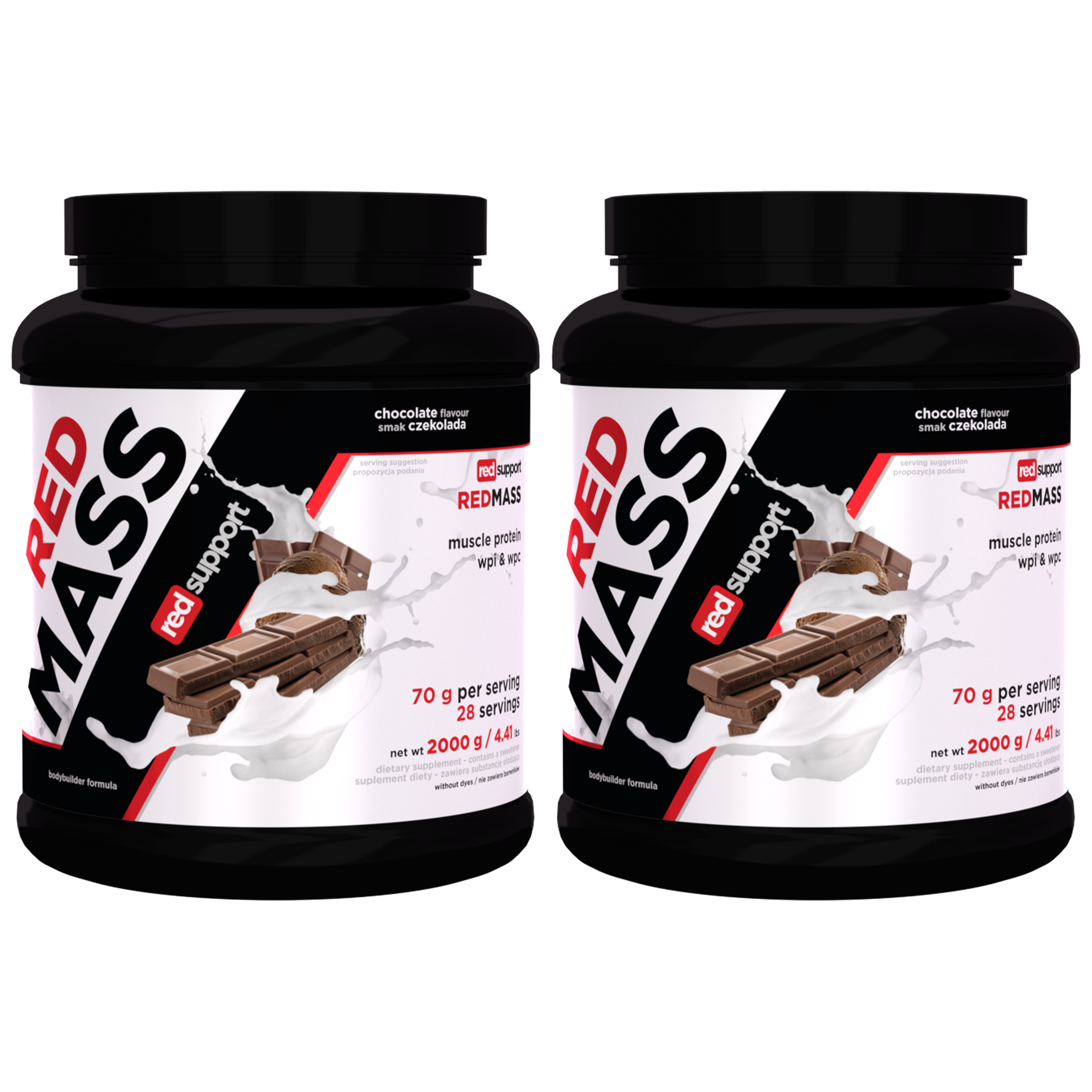 RED SUPPORT Red Mass - 2x 2000g