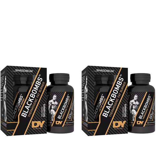 DORIAN YATES Black Bombs Shadowline - 2x 60tabs.