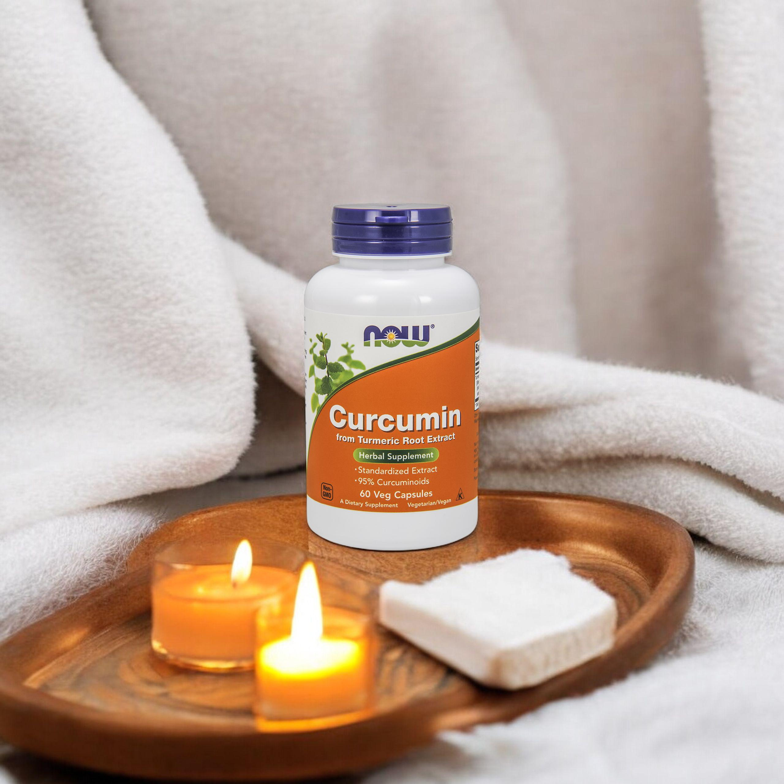 NOW Curcumin (Kurkuma) - 3x 60vegcaps
