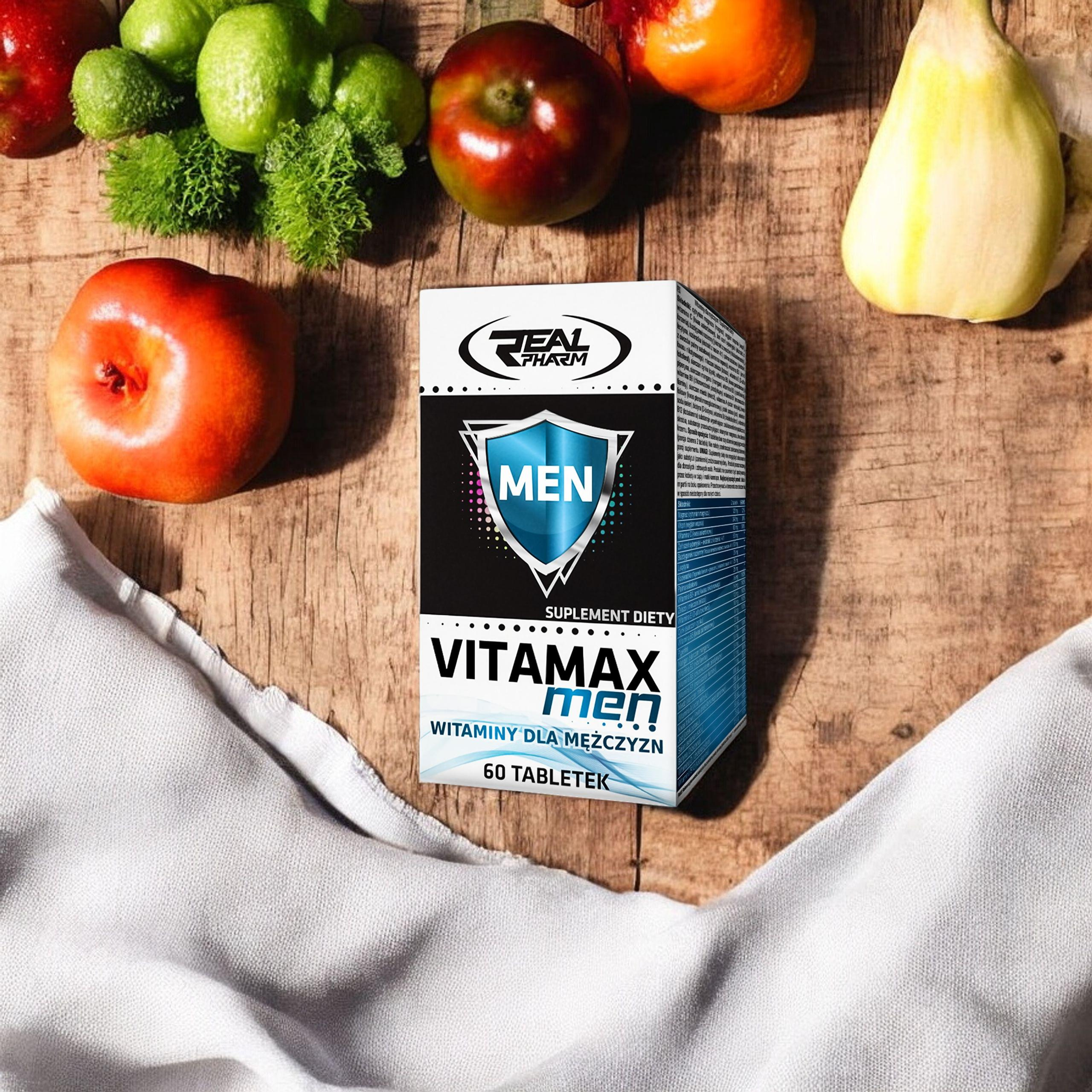 REAL PHARM Vitamax Men - 2x 60tabs