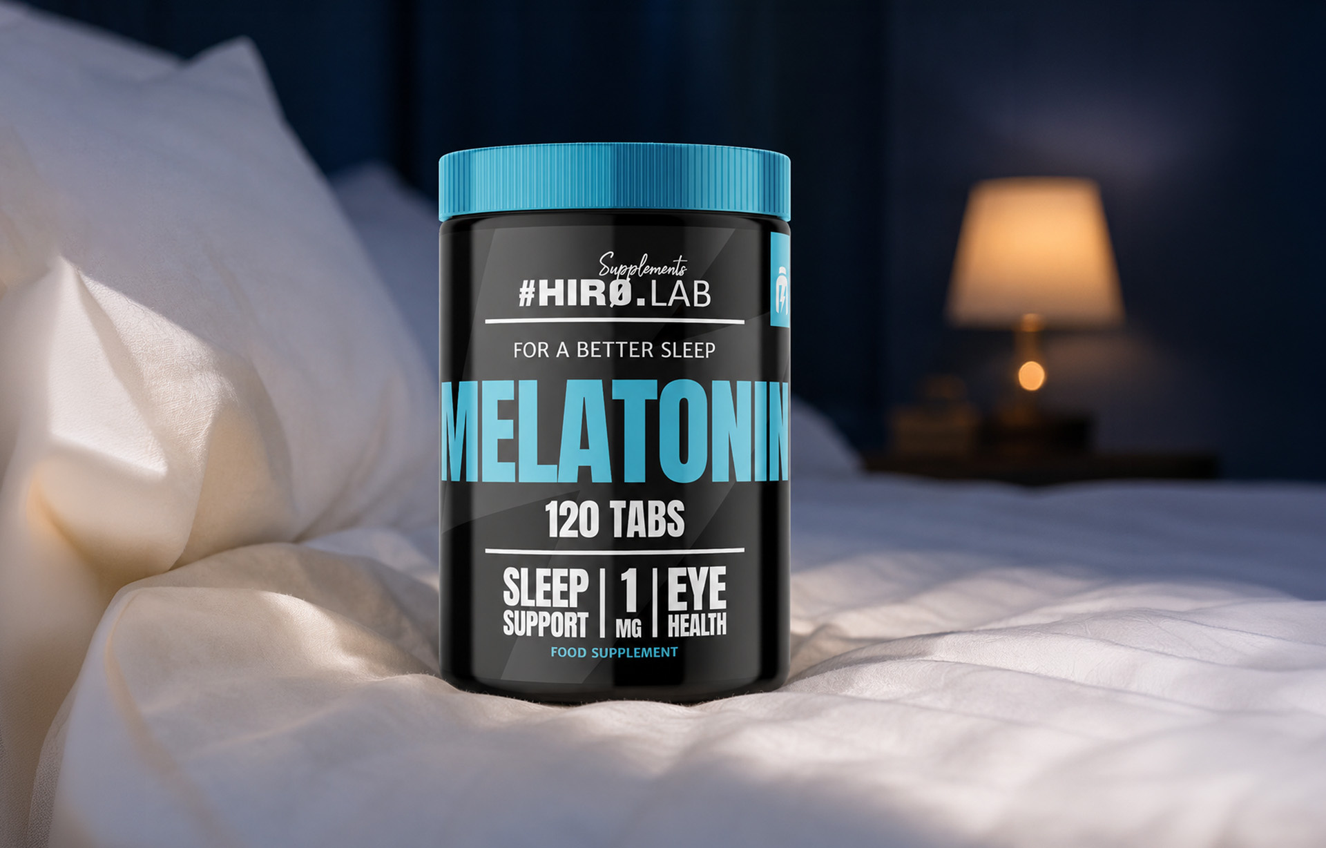 HIRO.LAB - Melatonin 1mg - 3x 120tabs.