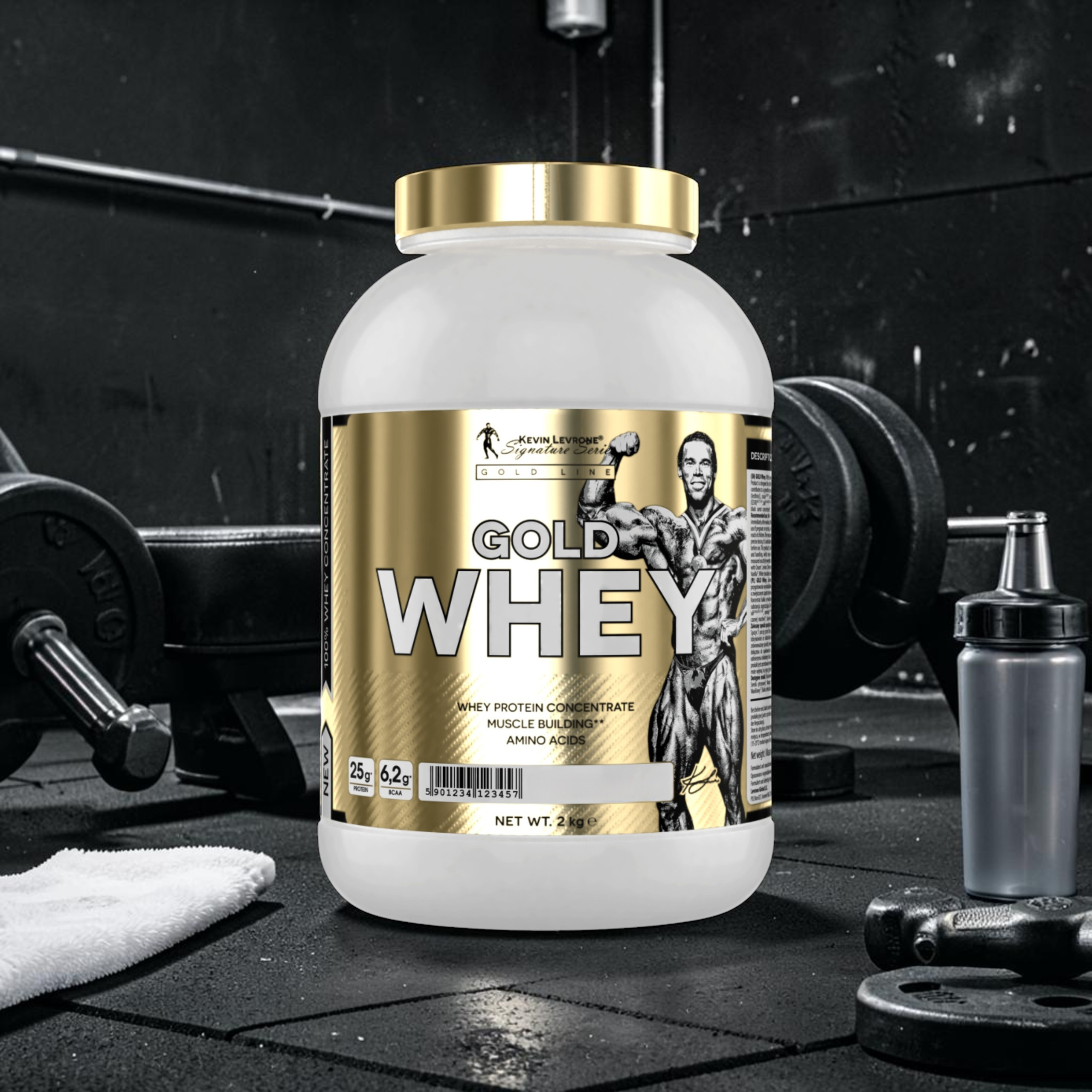 KEVIN LEVRONE - Gold Whey - 3x 2000g