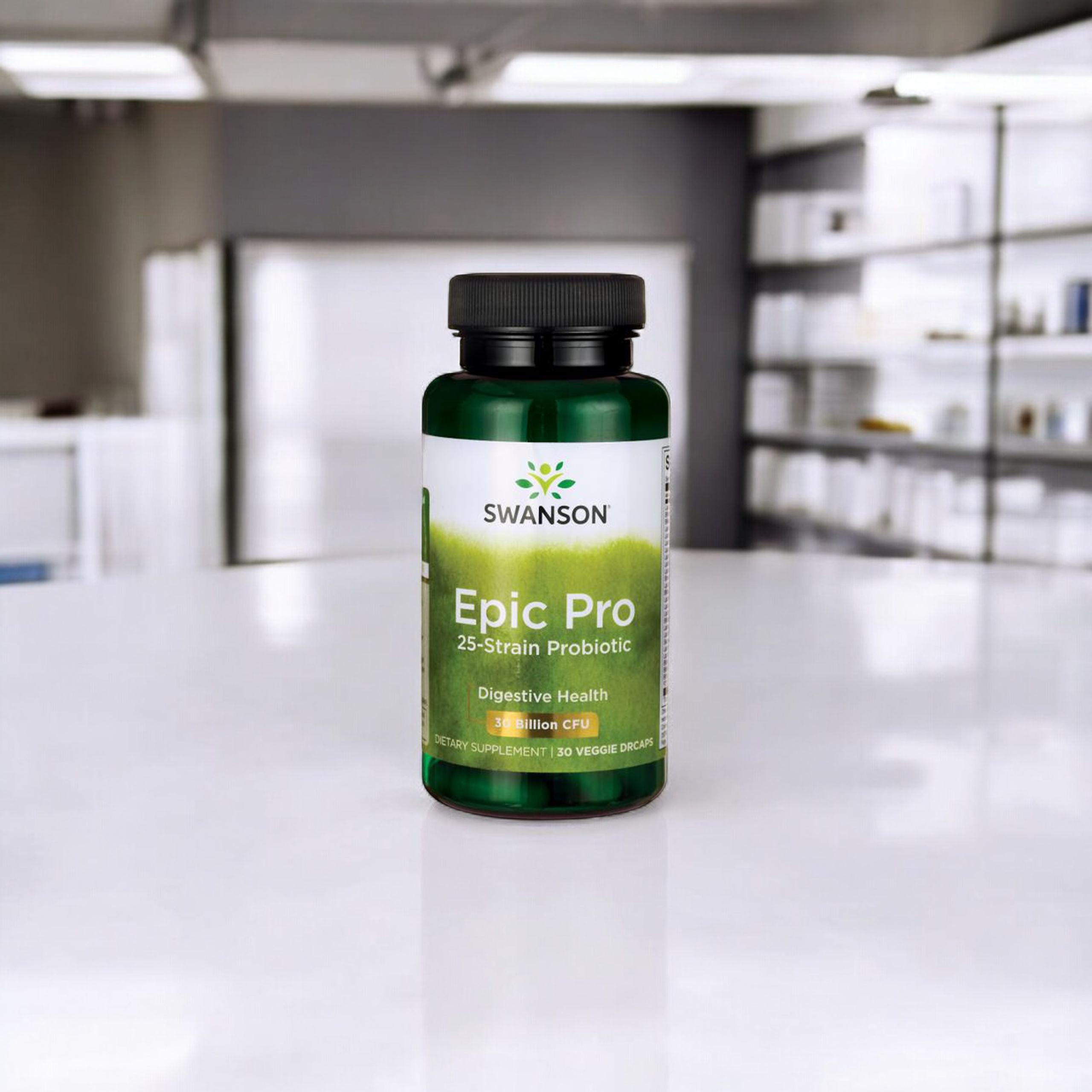 SWANSON Epic Pro 25-Strain Probiotic - 3x 30vcaps