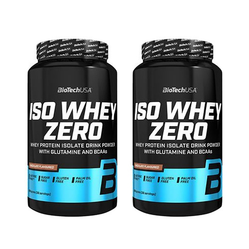 BioTech USA Iso Whey Zero - 2x 908g