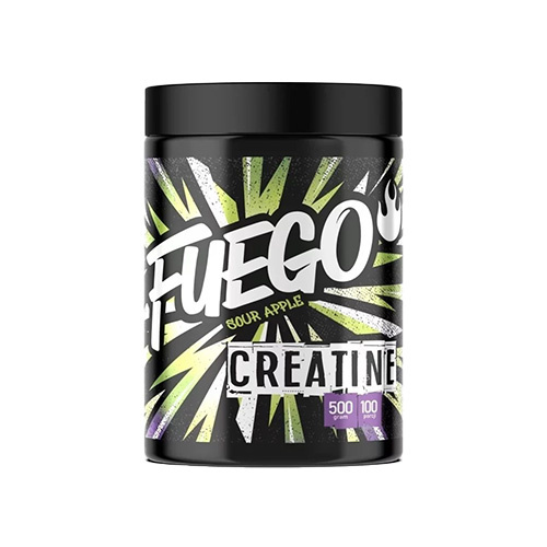FUEGO - Creatine - 3x 500g - Sour Apple