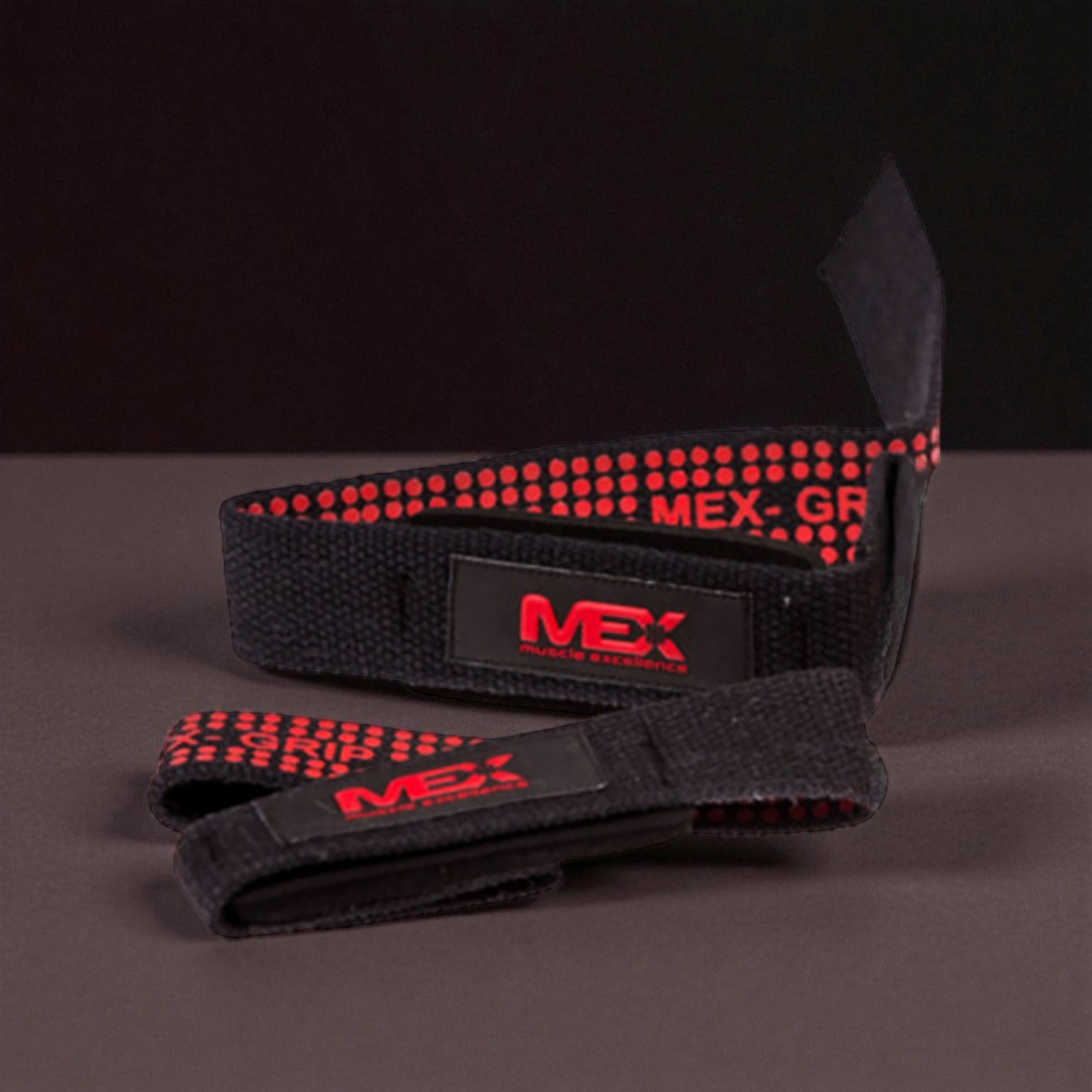 MEX NUTRITION - Lift Straps - 2x Black