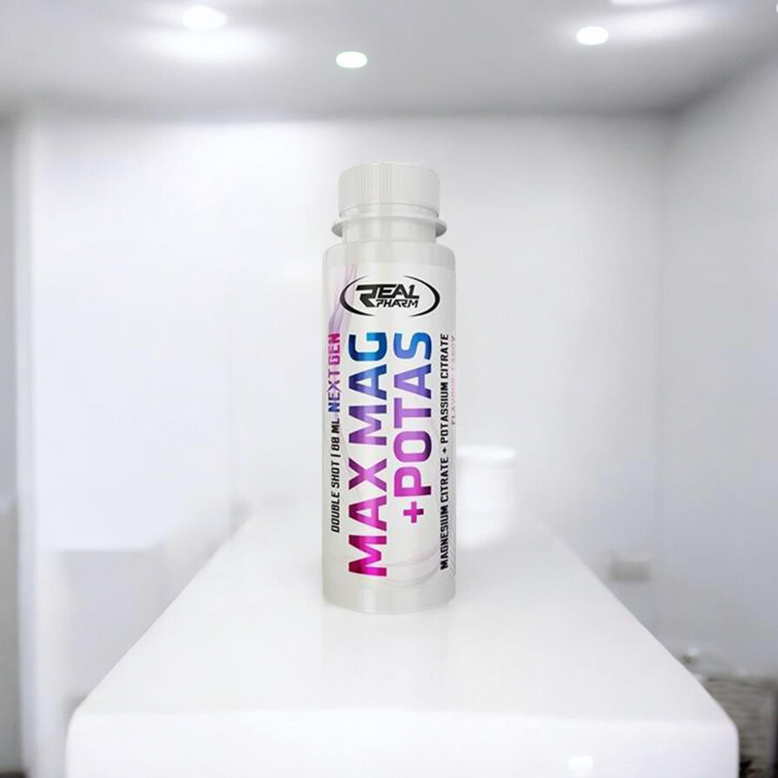REAL PHARM - Max Mag + Potas - 3x 80ml - Candy