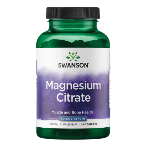 SWANSON - Cytrynian Magnezu - 3x 240tabs.