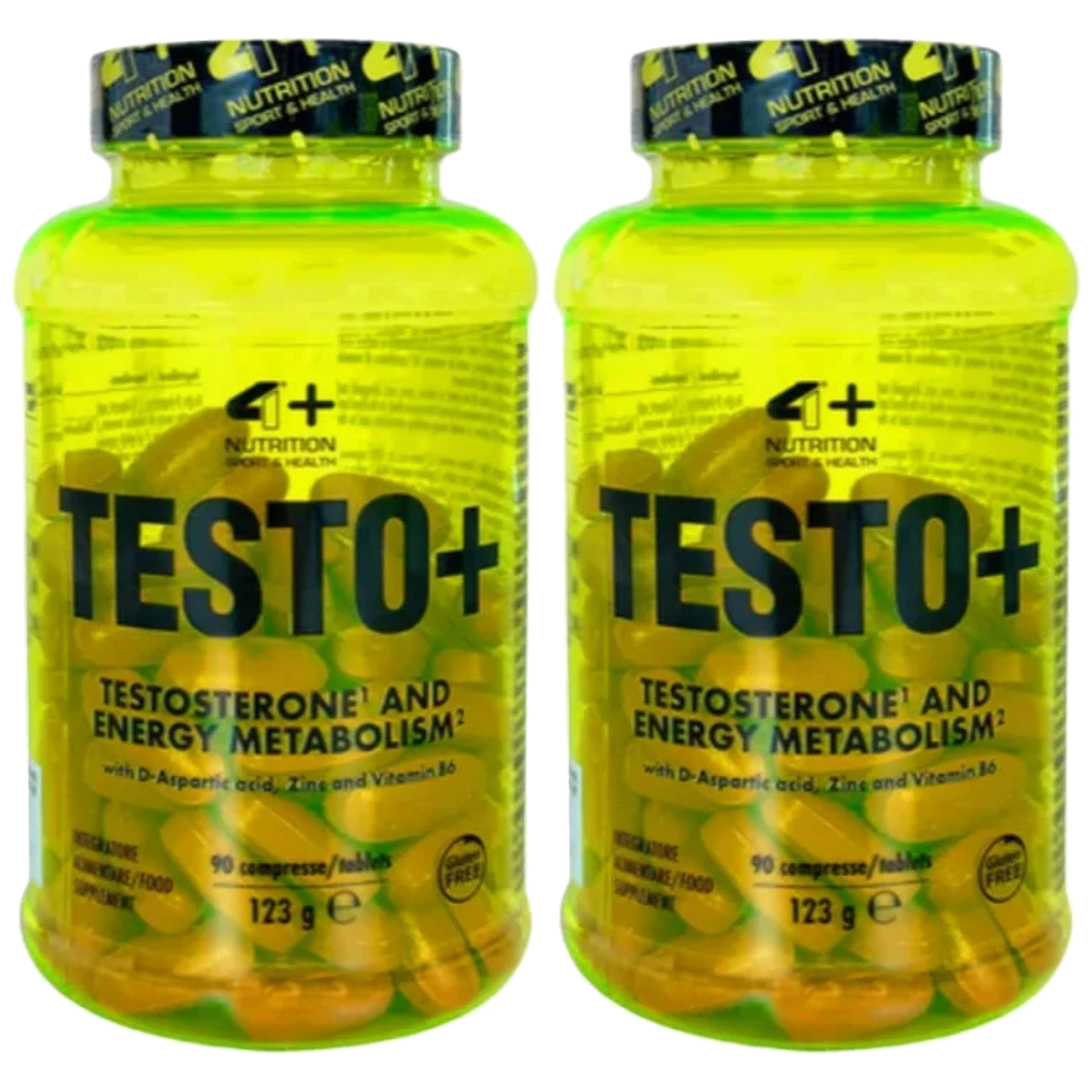 4+ NUTRITION Testo+ - 2x 90tabs
