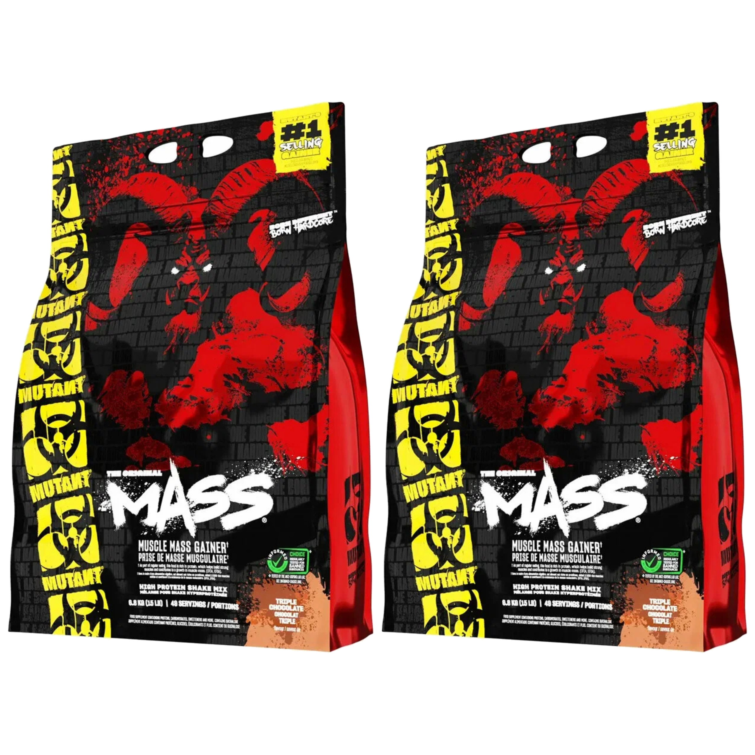 MUTANT Mutant Mass - 2x 6800g