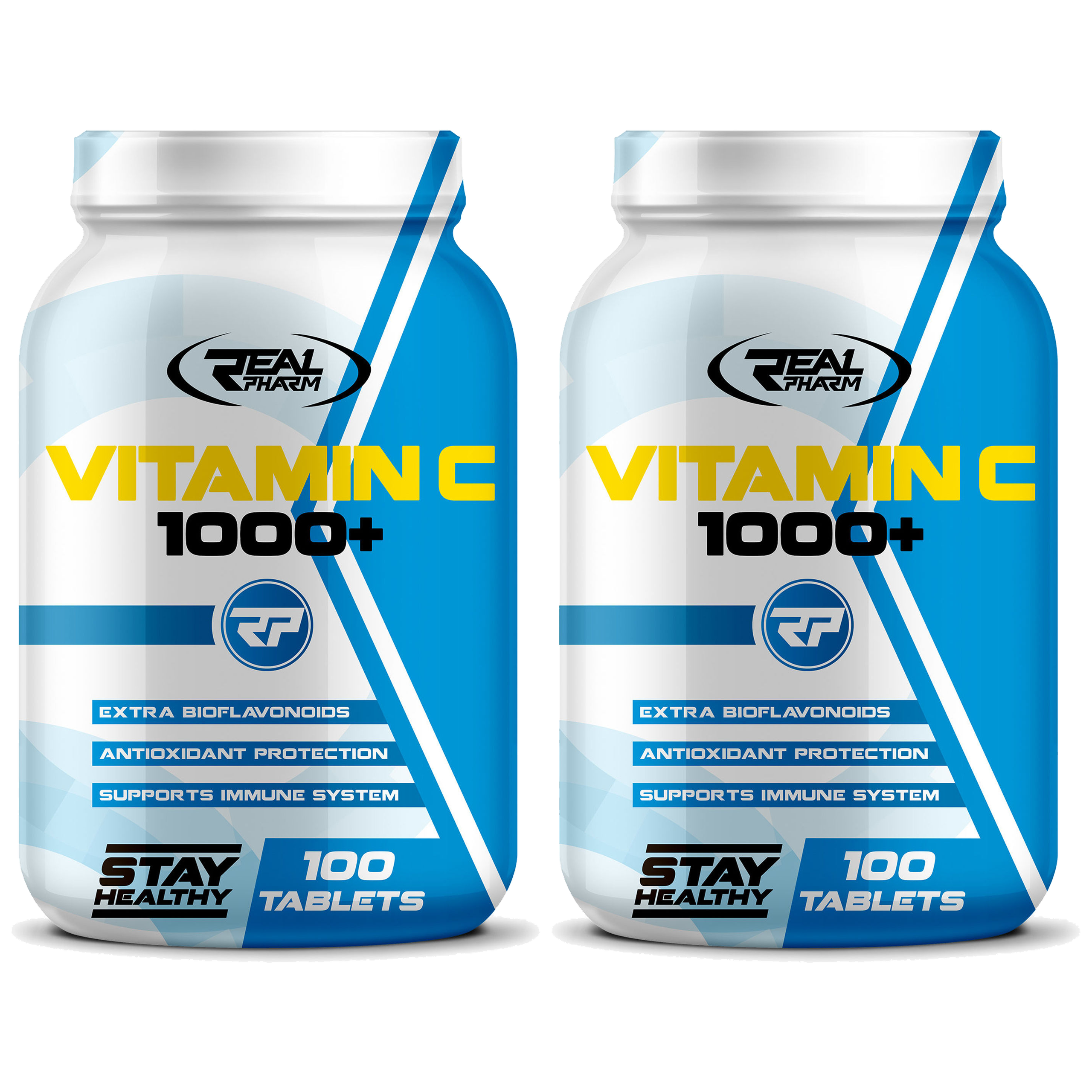 REAL PHARM Vitamin C 1000 - 2x 100tabs.