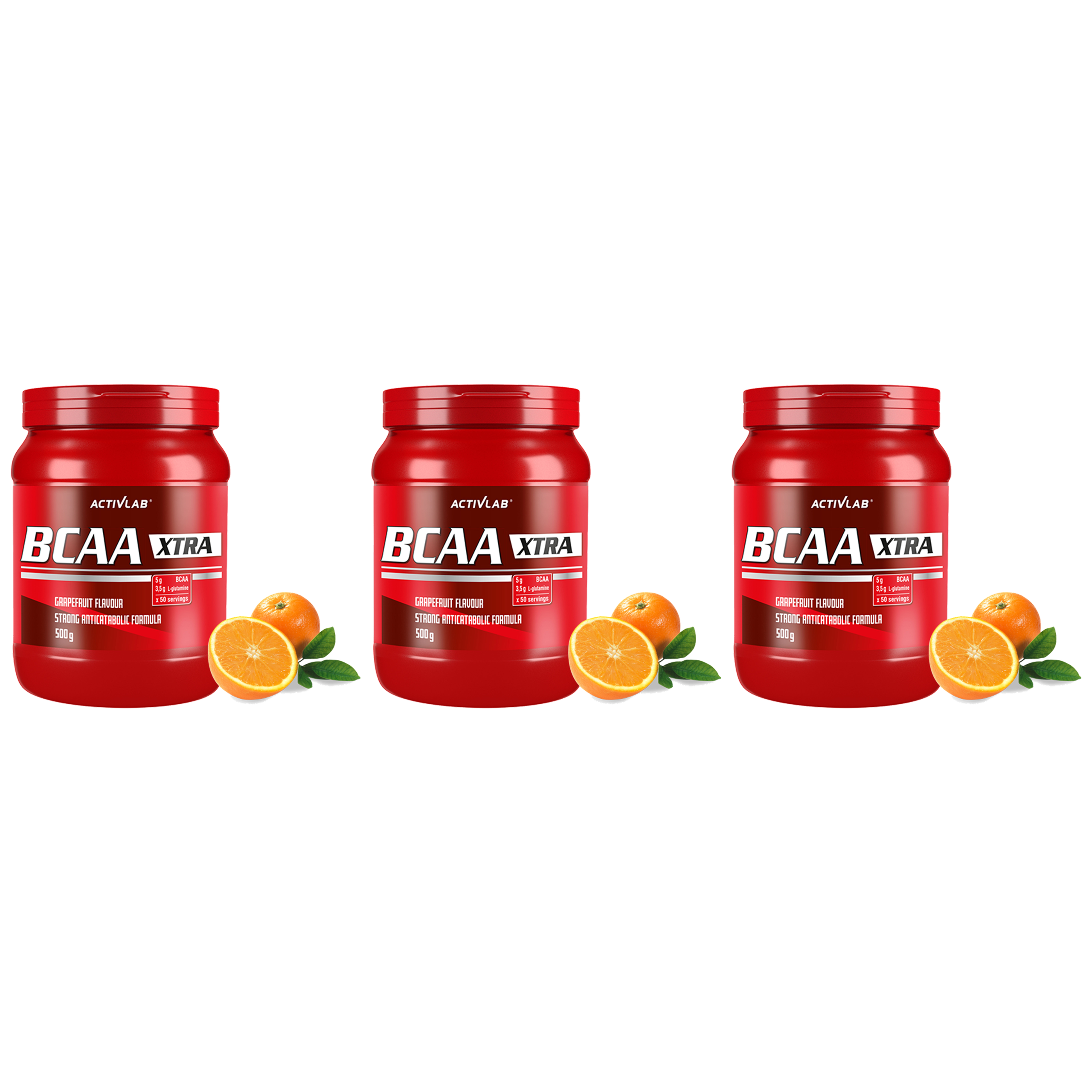 ACTIVLAB BCAA Xtra - 3x 500g