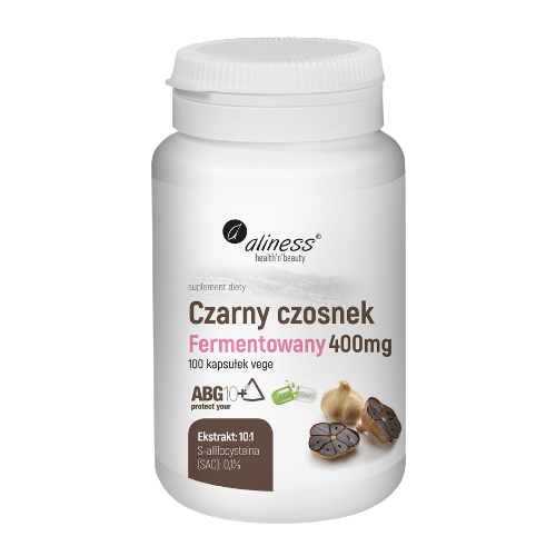 ALINESS Czosnek Fermentowany ABG10+ 400mg
