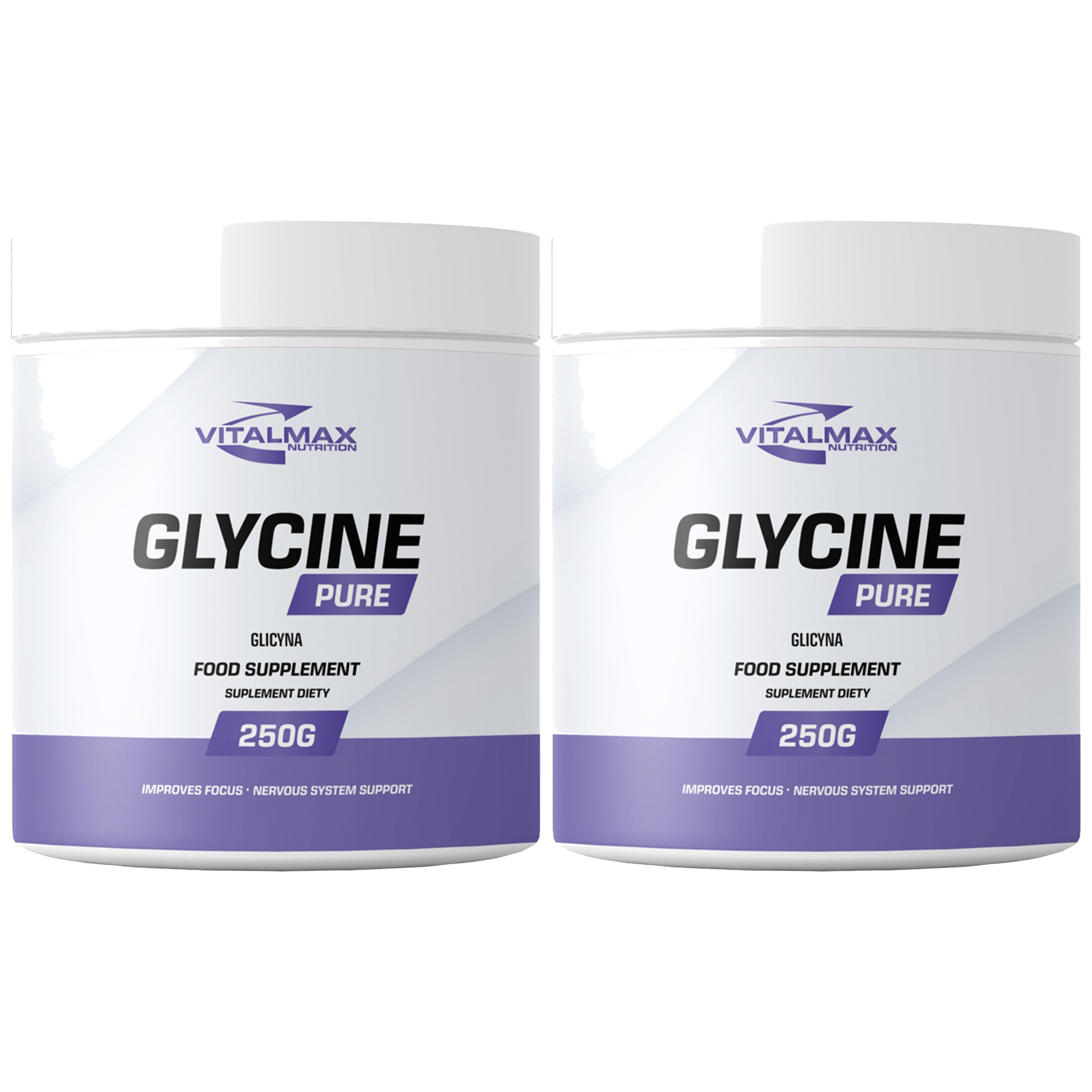 VITALMAX Glycine - 2x 250g - Natural