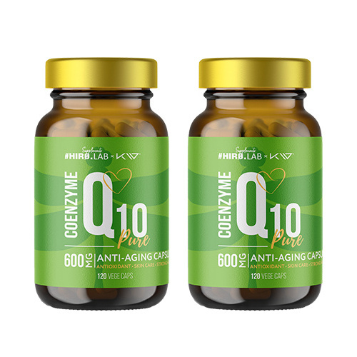 HIRO.LAB x Kamila Wybrańczyk Coenzyme Q10 600mg -2x 120vcaps. - Koenzym Q10