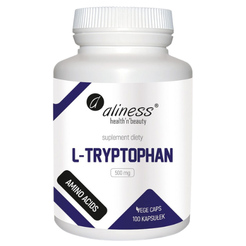ALINESS - L-Tryptophan 500mg - 2x 100vcaps.