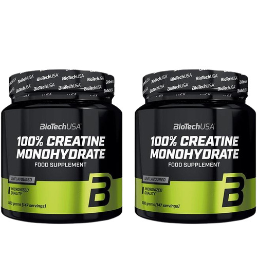 BIOTECH - Creatine - 2x 500g - Unflavoured