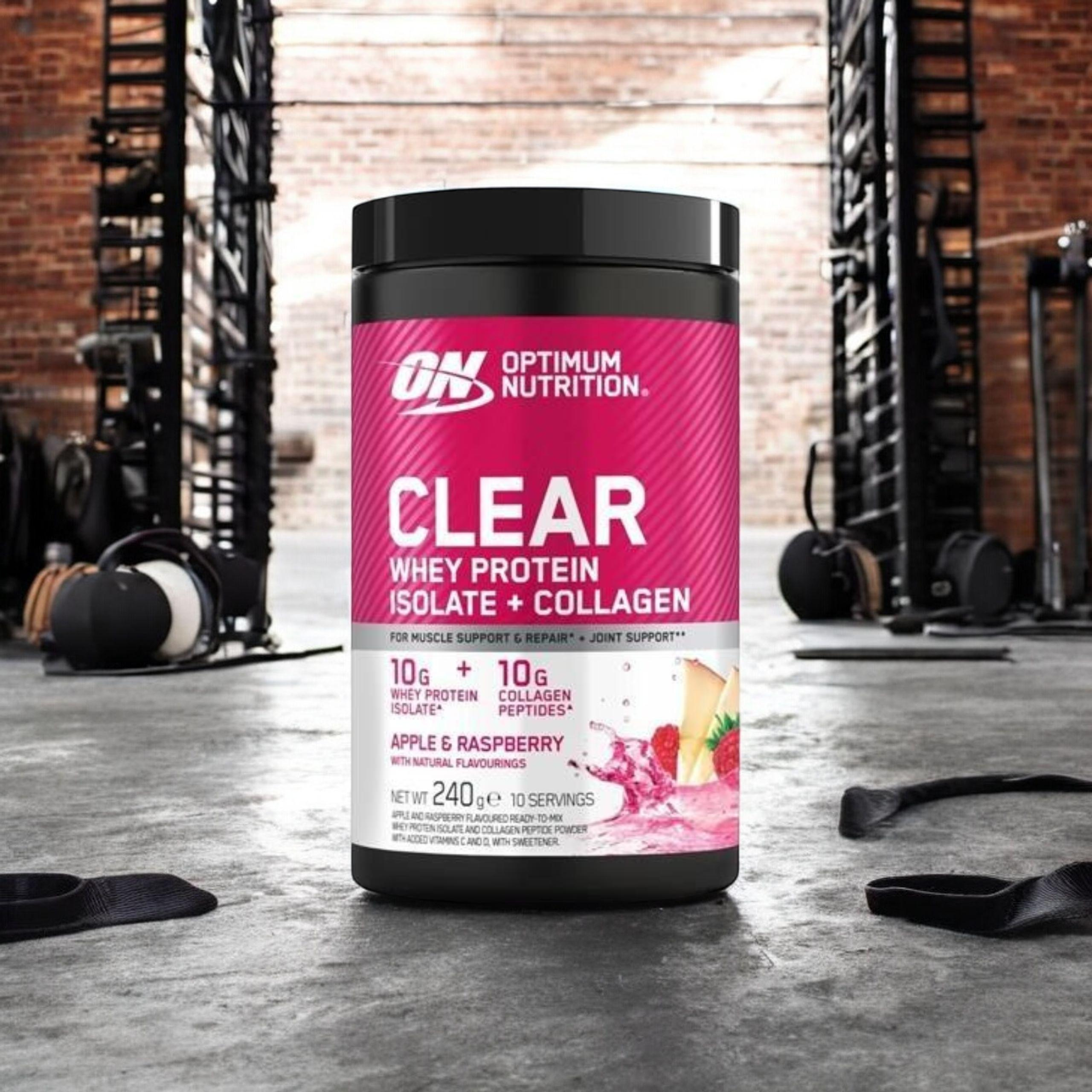 OPTIMUM NUTRITION - Whey Collagen - 240g - Apple Raspberry