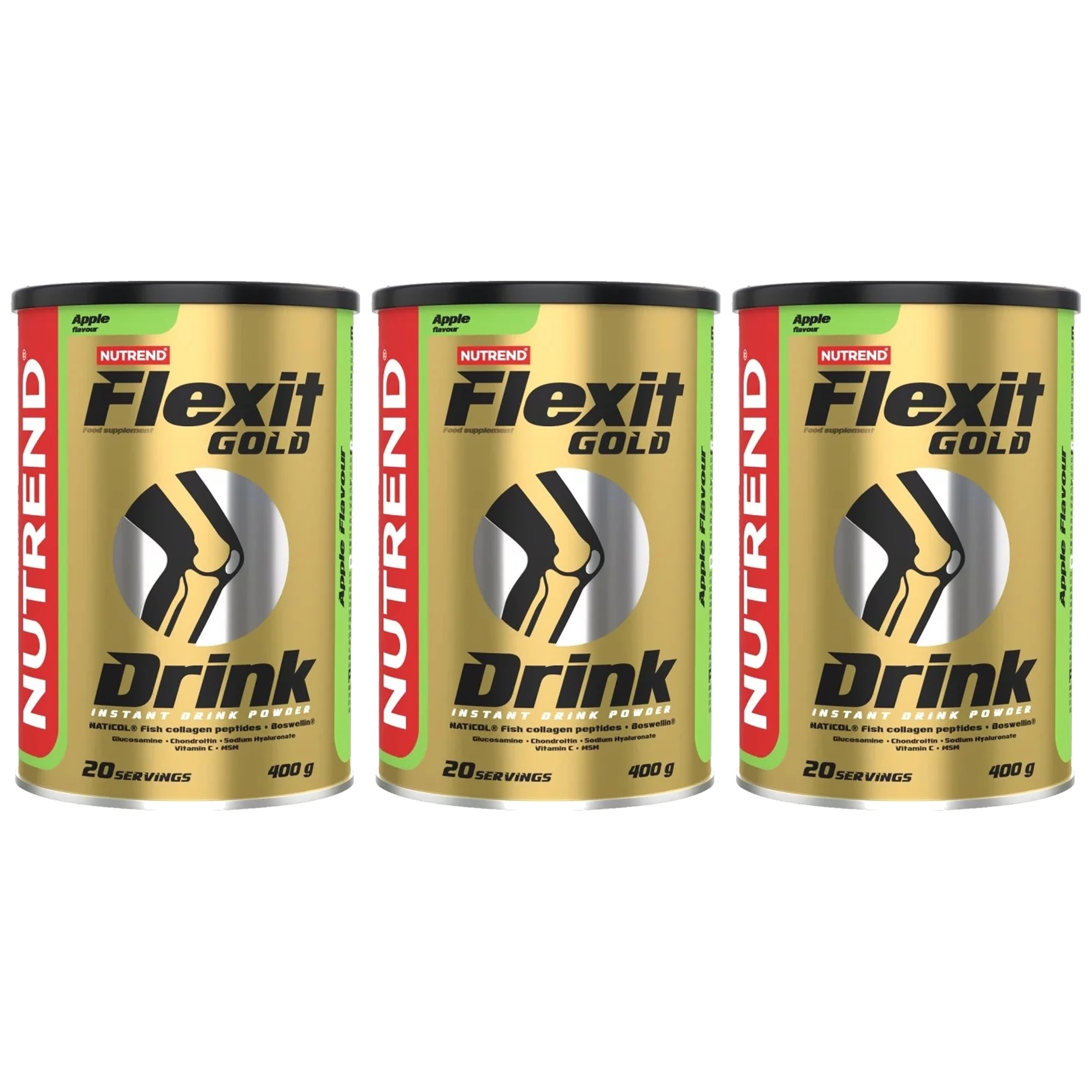 NUTREND Flexit Drink Gold - 3x 400g