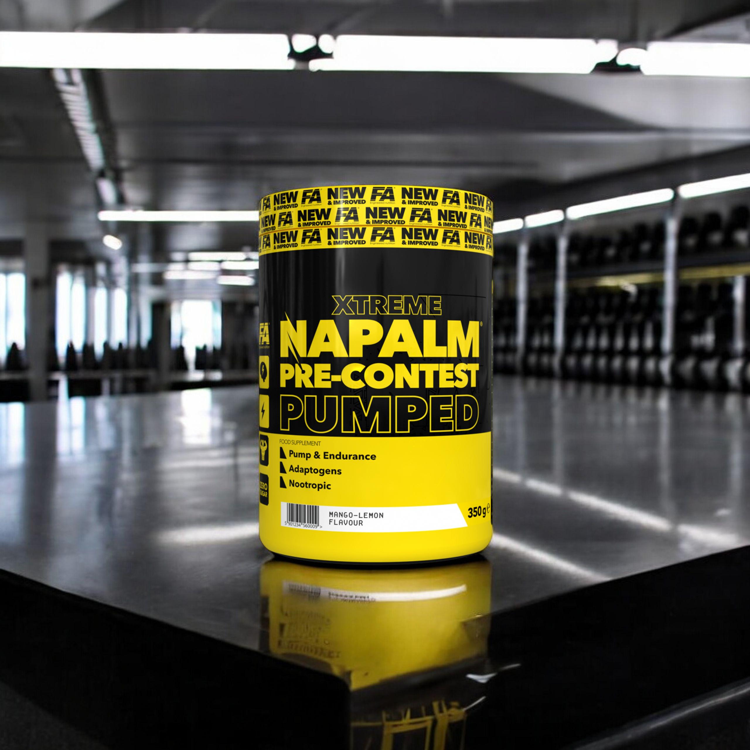 FITNESS AUTHORITY Napalm Pre-Contest Pumped - 3x 350g