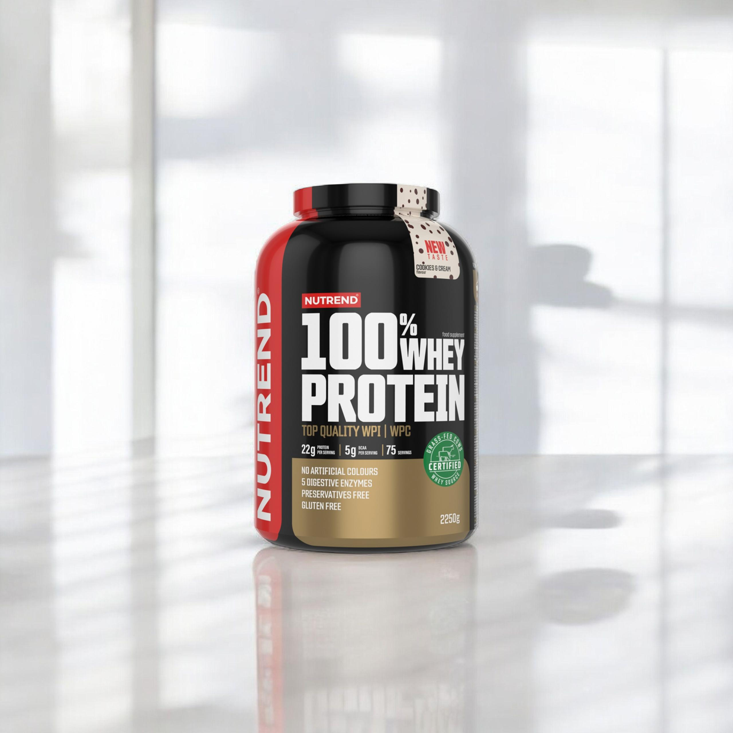 NUTREND 100% Whey Protein - 2x 2250g