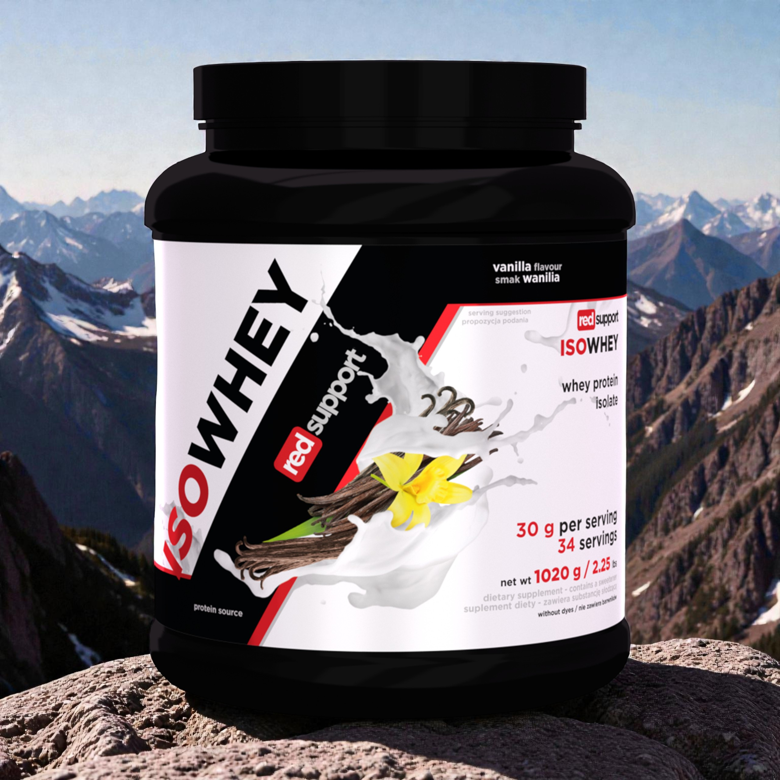 RED SUPPORT IsoWhey - 2x 1020g
