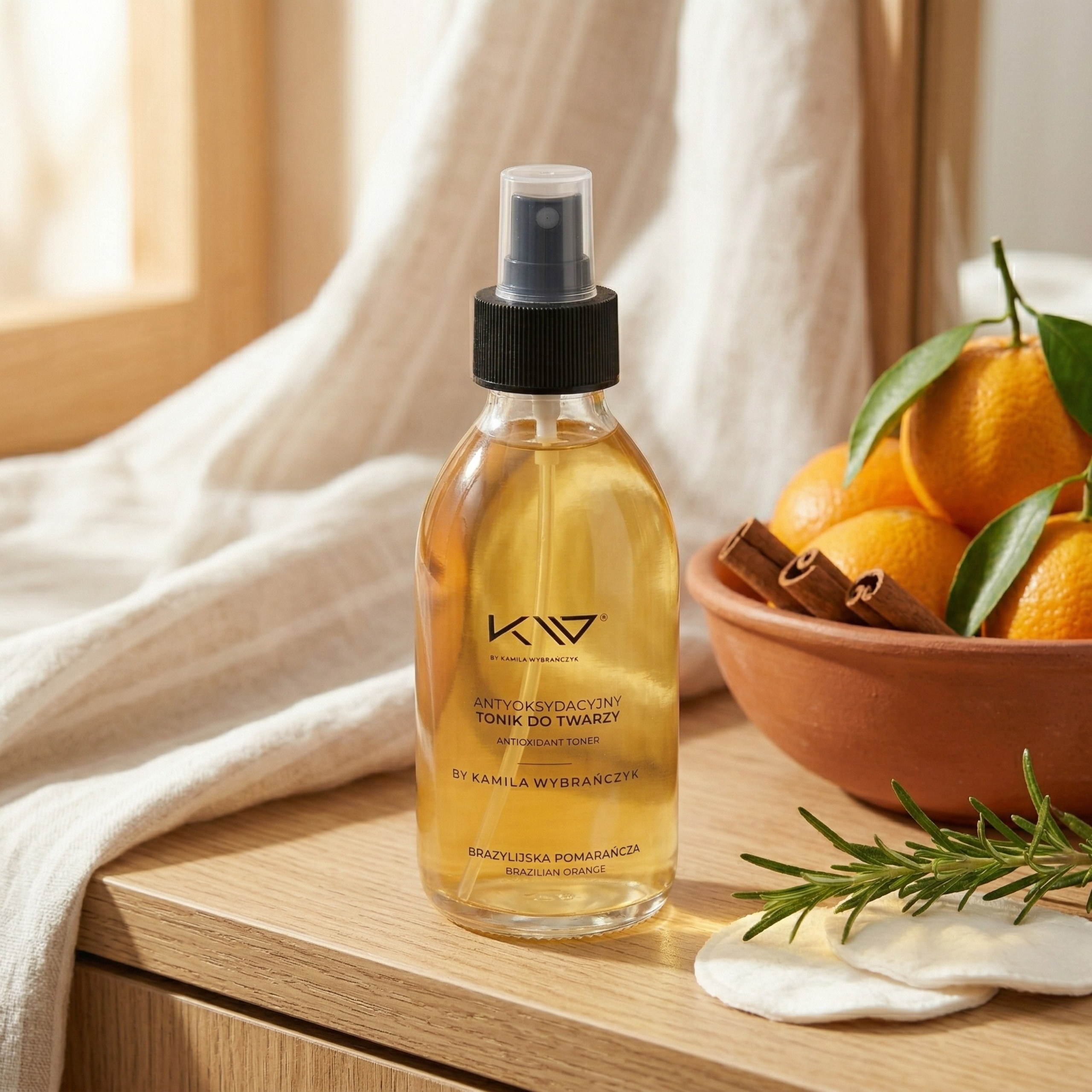 KAMILA WYBRAŃCZYK - Antyoksydacyjny Tonik do Twarzy - 200ml 