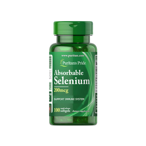 Puritan's Pride Absorbable Selenium 200mcg - 100 softgels