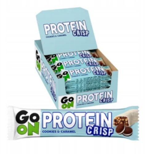 SANTE Baton Go On Protein Crisp - 24x 50g - WYPRZEDAŻ - 13-10