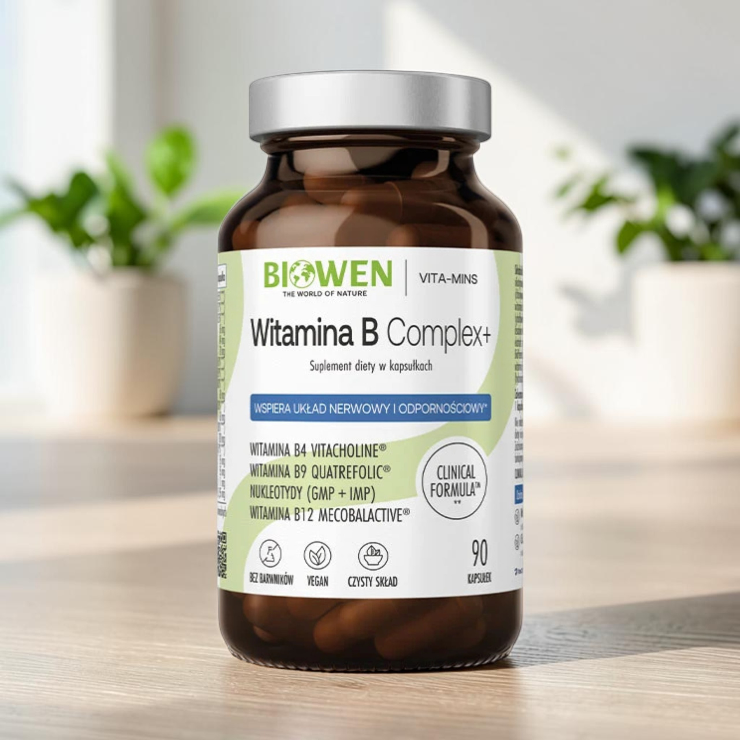 BIOWEN - Witamina B Complex+ - 3x 90 caps